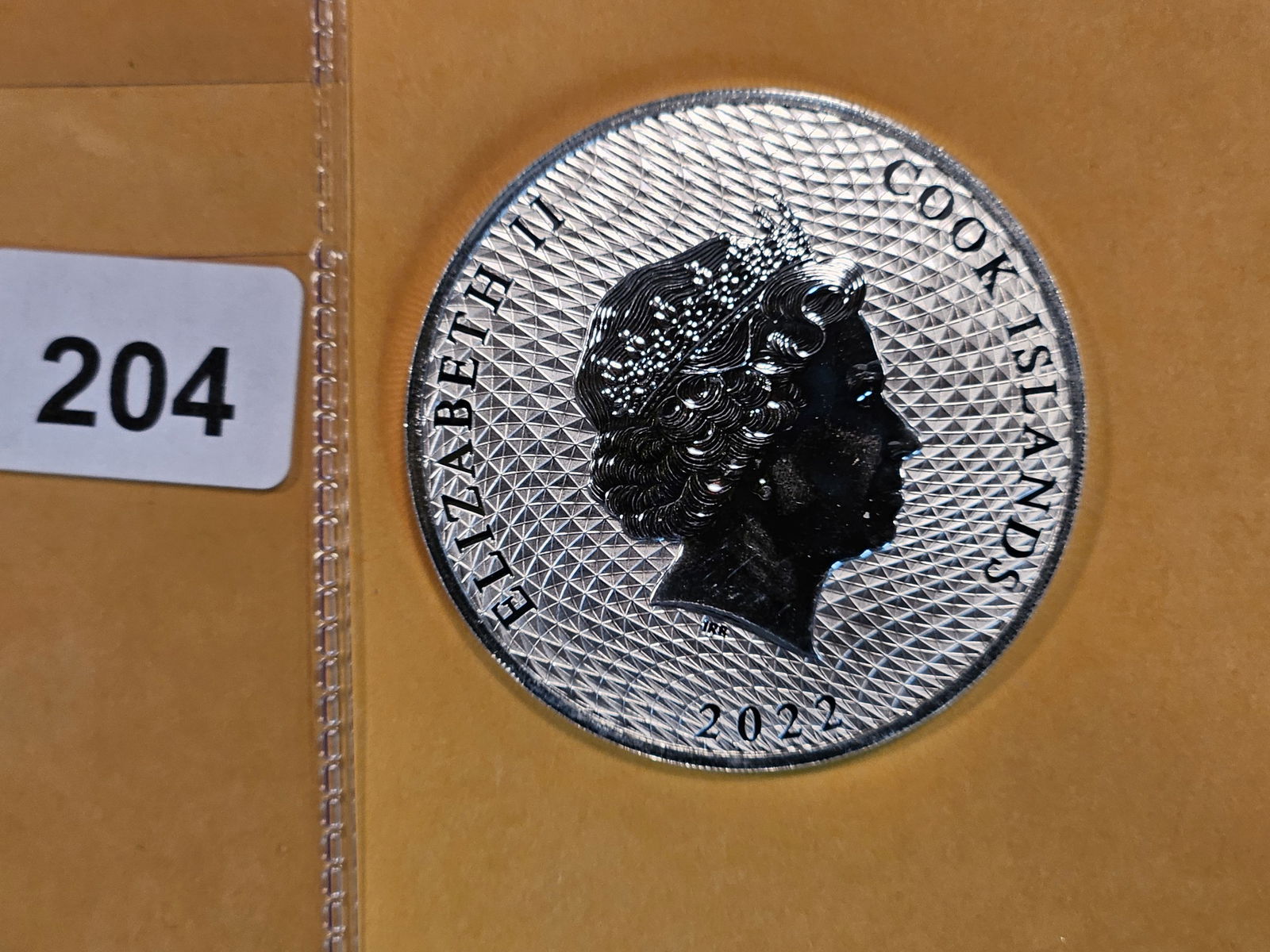 GEM 2022 Cook Islands silver Dollar (1 of 2)