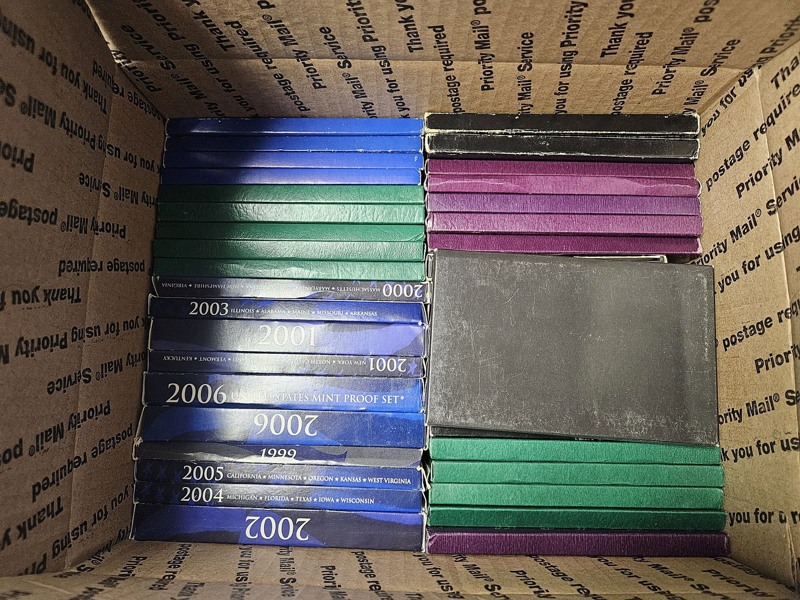 FORTY Mixed US Proof Sets (1 of 2)