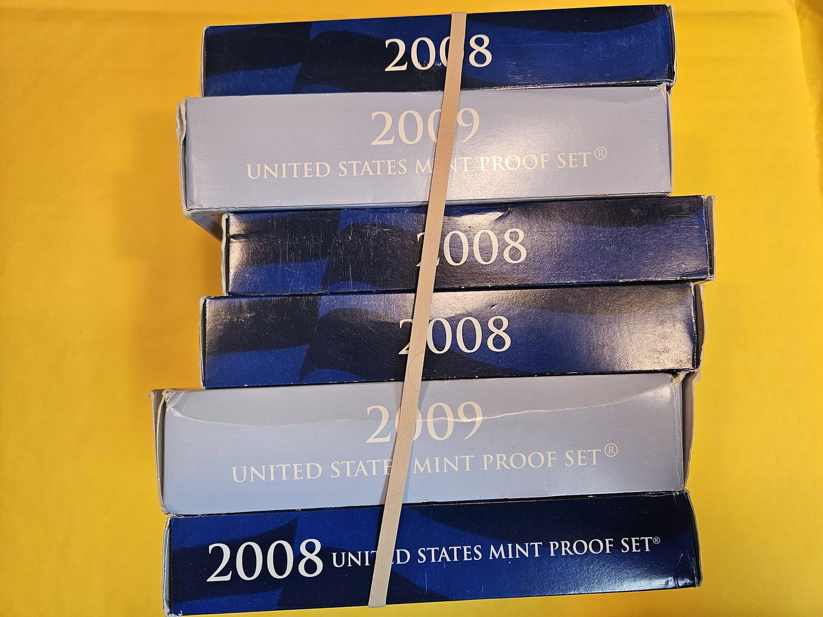 SIX 2008 and 2009 US Proof Sets (1 of 2)