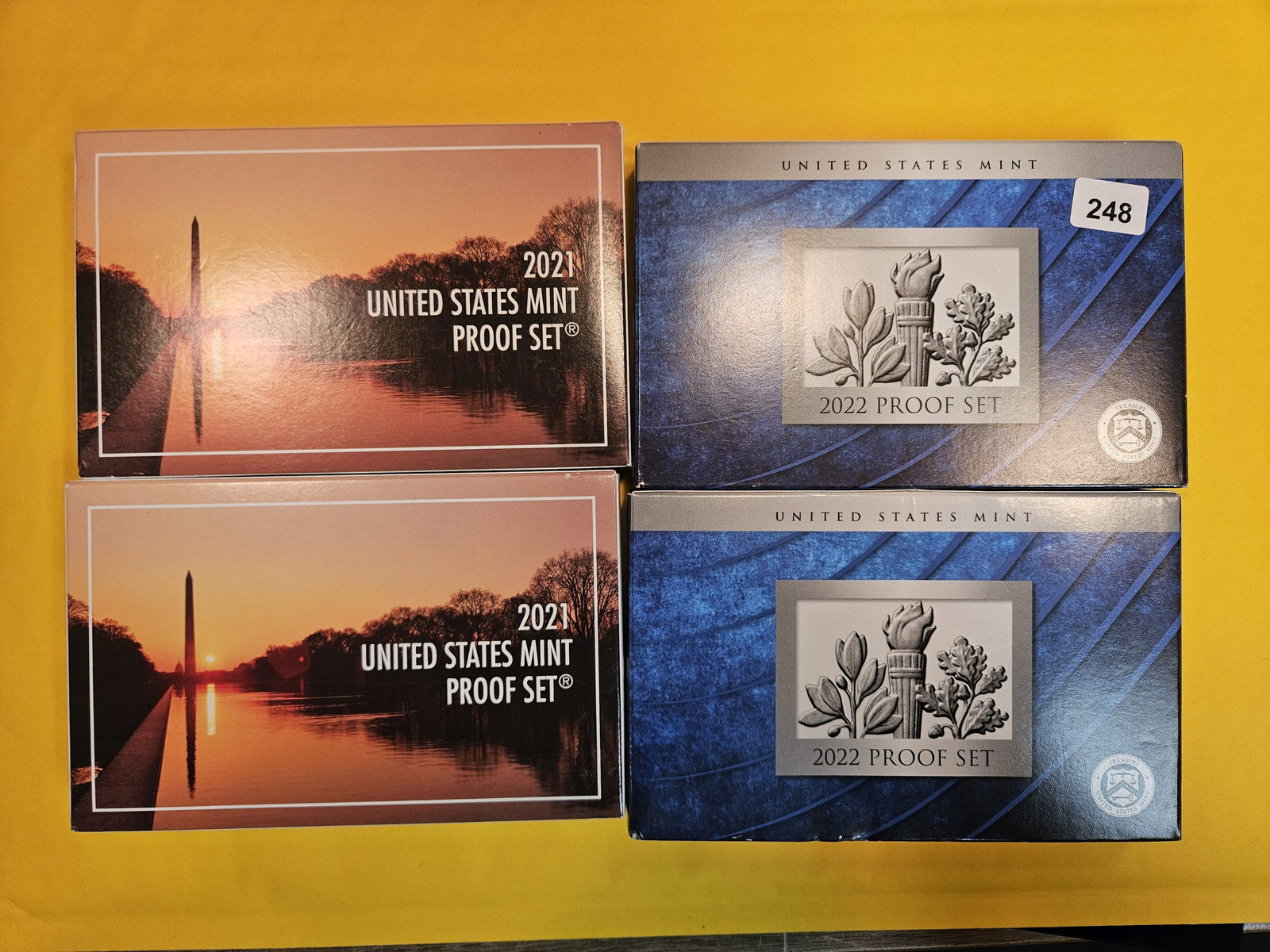 Four US Proof Sets in OGP (1 of 1)