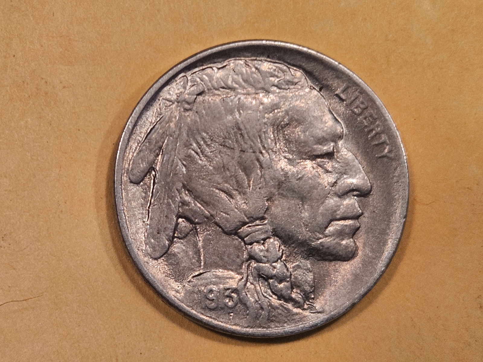 Choice Brilliant Uncirculated 1913 Buffalo Nickel (1 of 6)