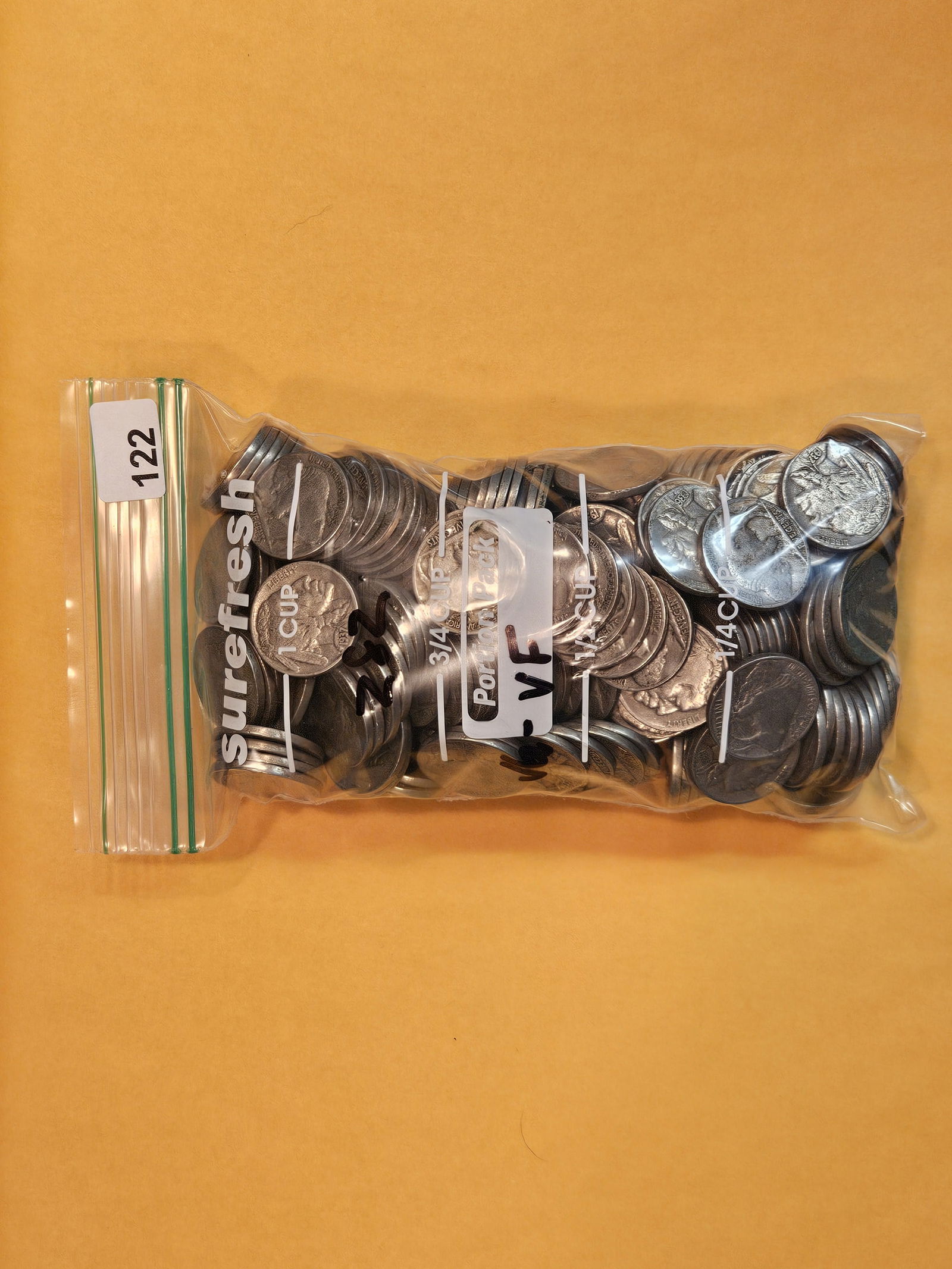 TWO HUNDRED EIGHTY-TWO Buffalo Nickels (1 of 1)