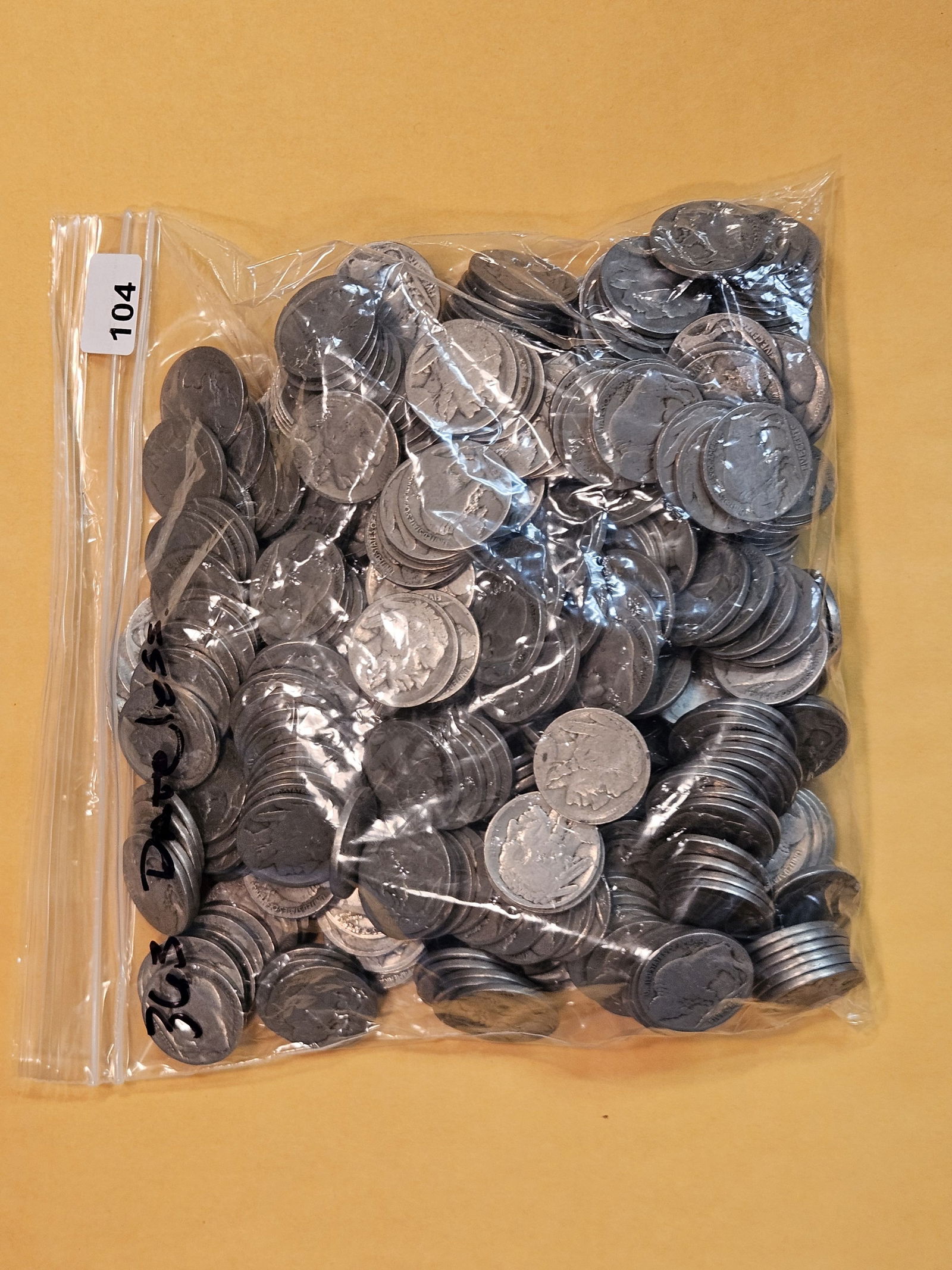 THREE HUNDRED sixty-three Buffalo Nickels (1 of 1)