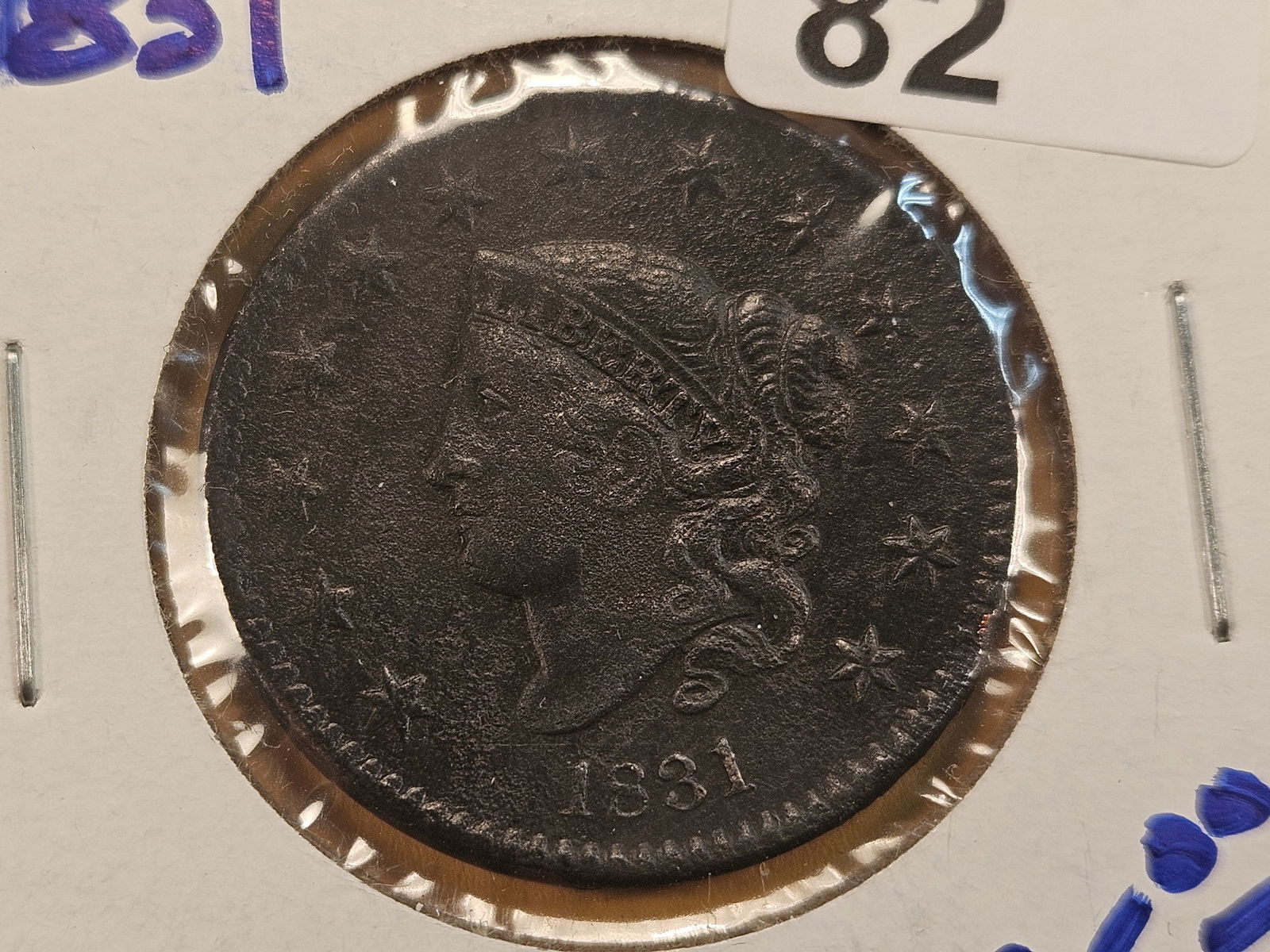 1831 Coronet Head Large Cent (1 of 4)