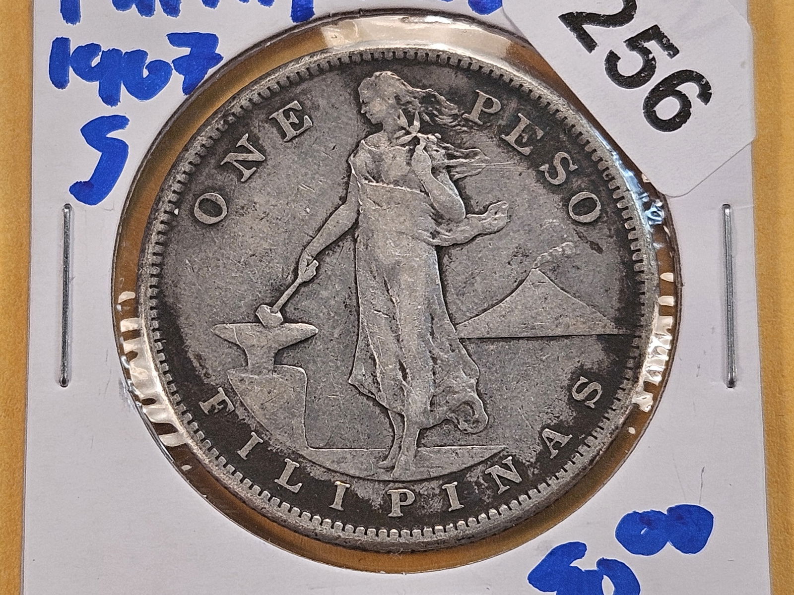 1907-S Philippines Silver One Peso (1 of 4)