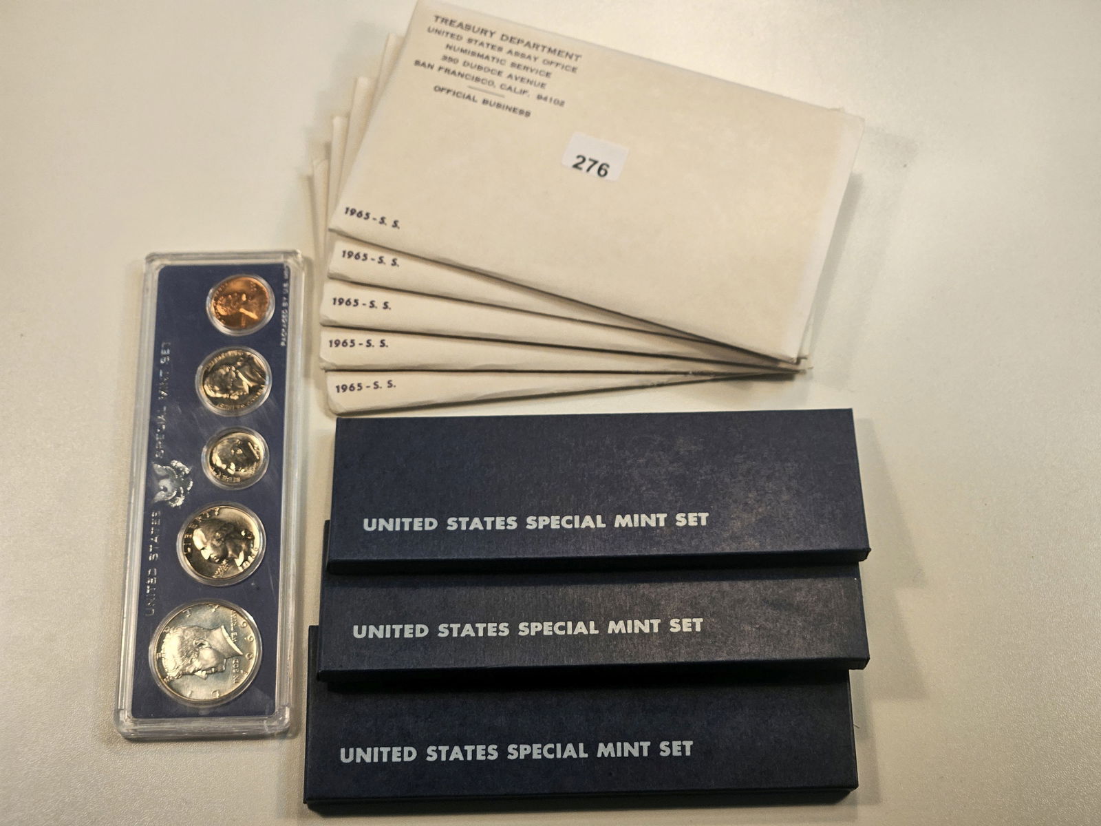 Nine United States Silver Special Mint Sets (1 of 3)