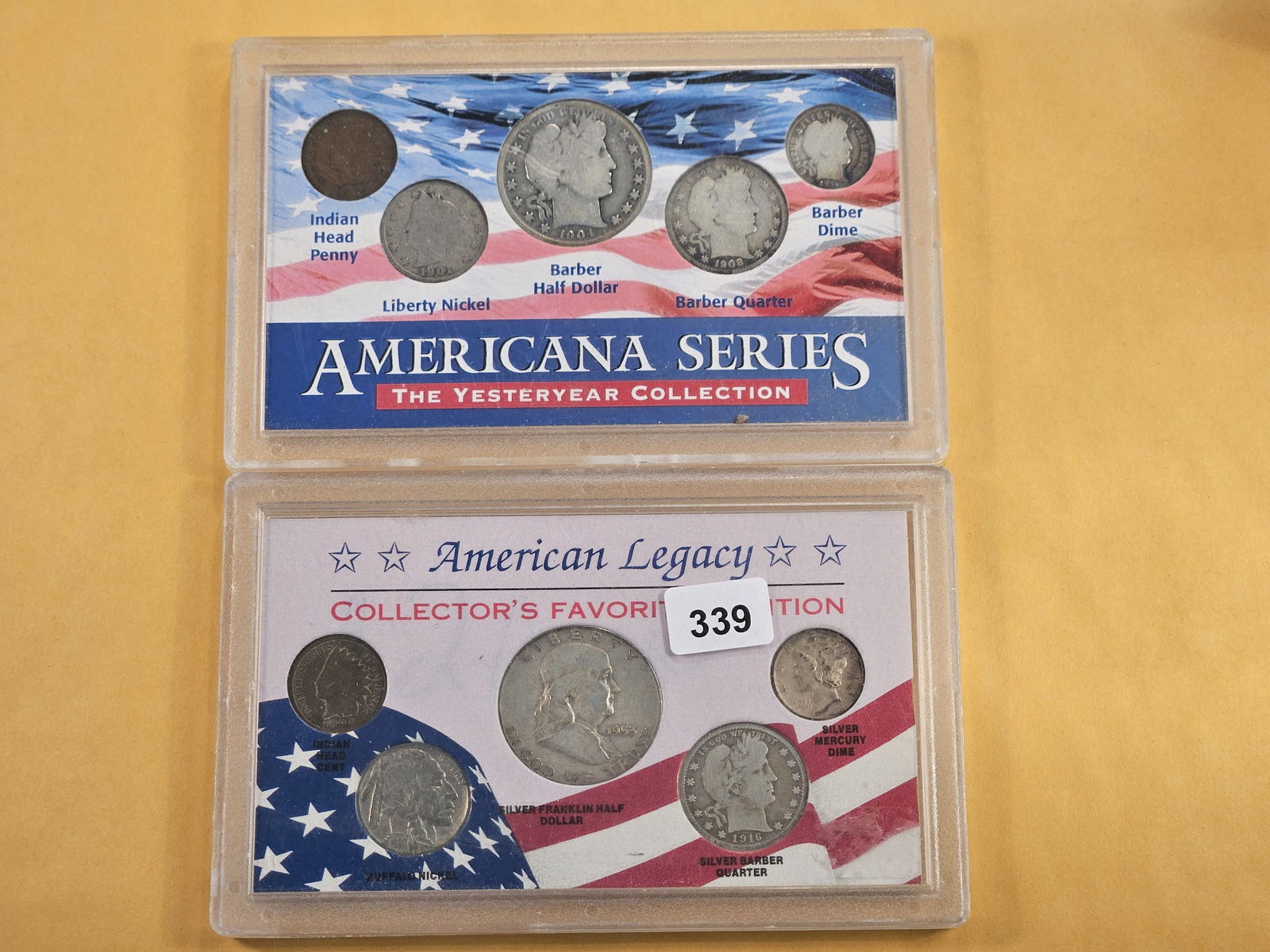 Two US Silver Type Sets (1 of 6)