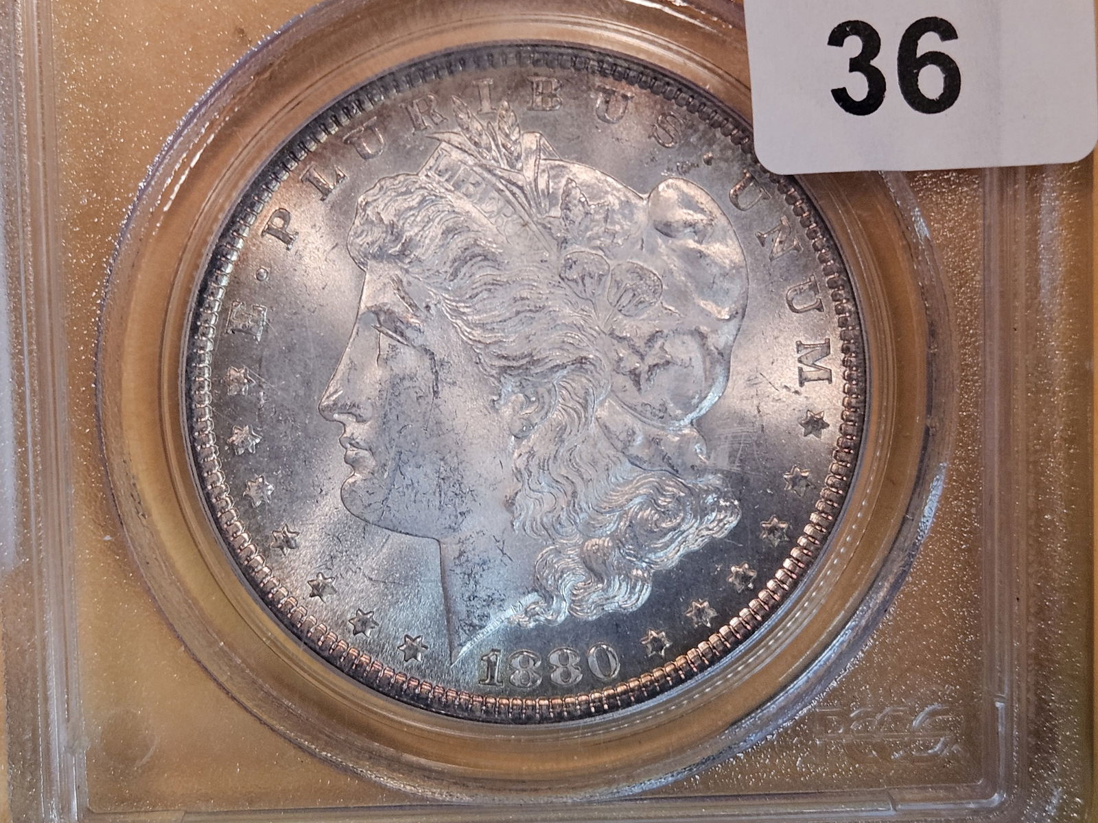 PCGS 1880 Morgan Dollar in Mint State 64 (1 of 10)
