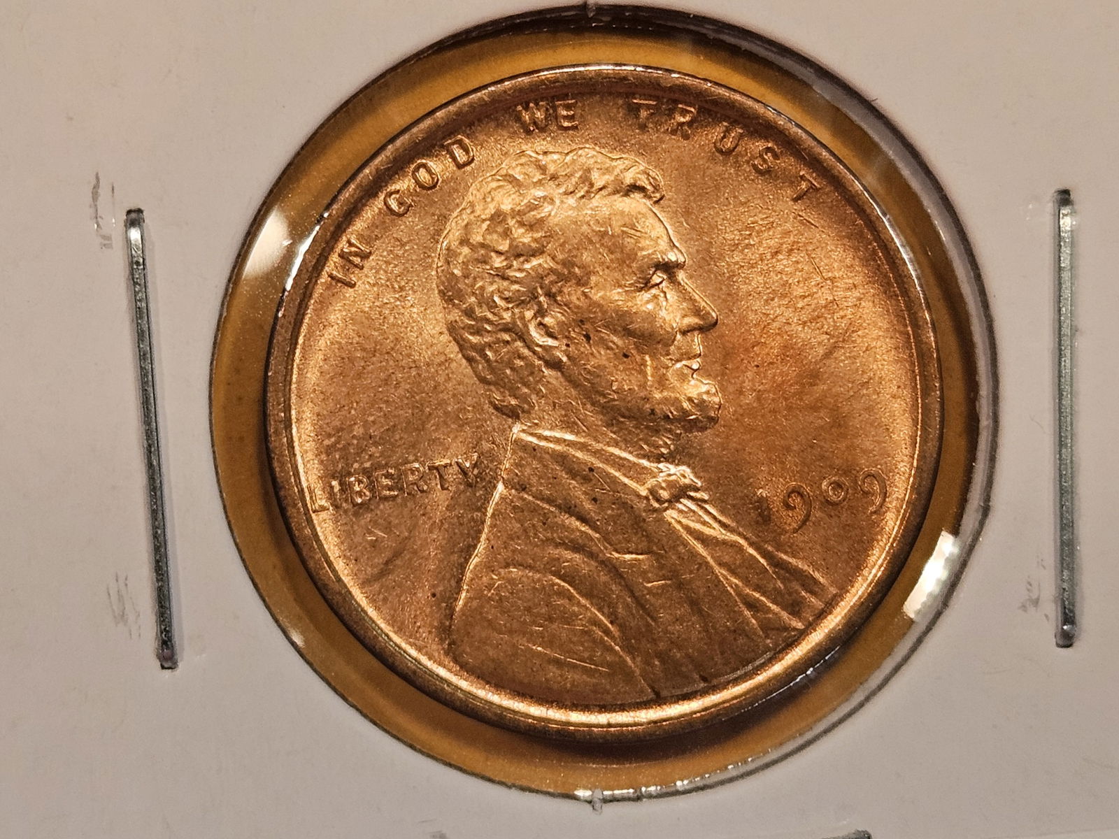 Very Choice Brilliant Uncirculated plus 1909-VDB Wheat cent (1 of 5)