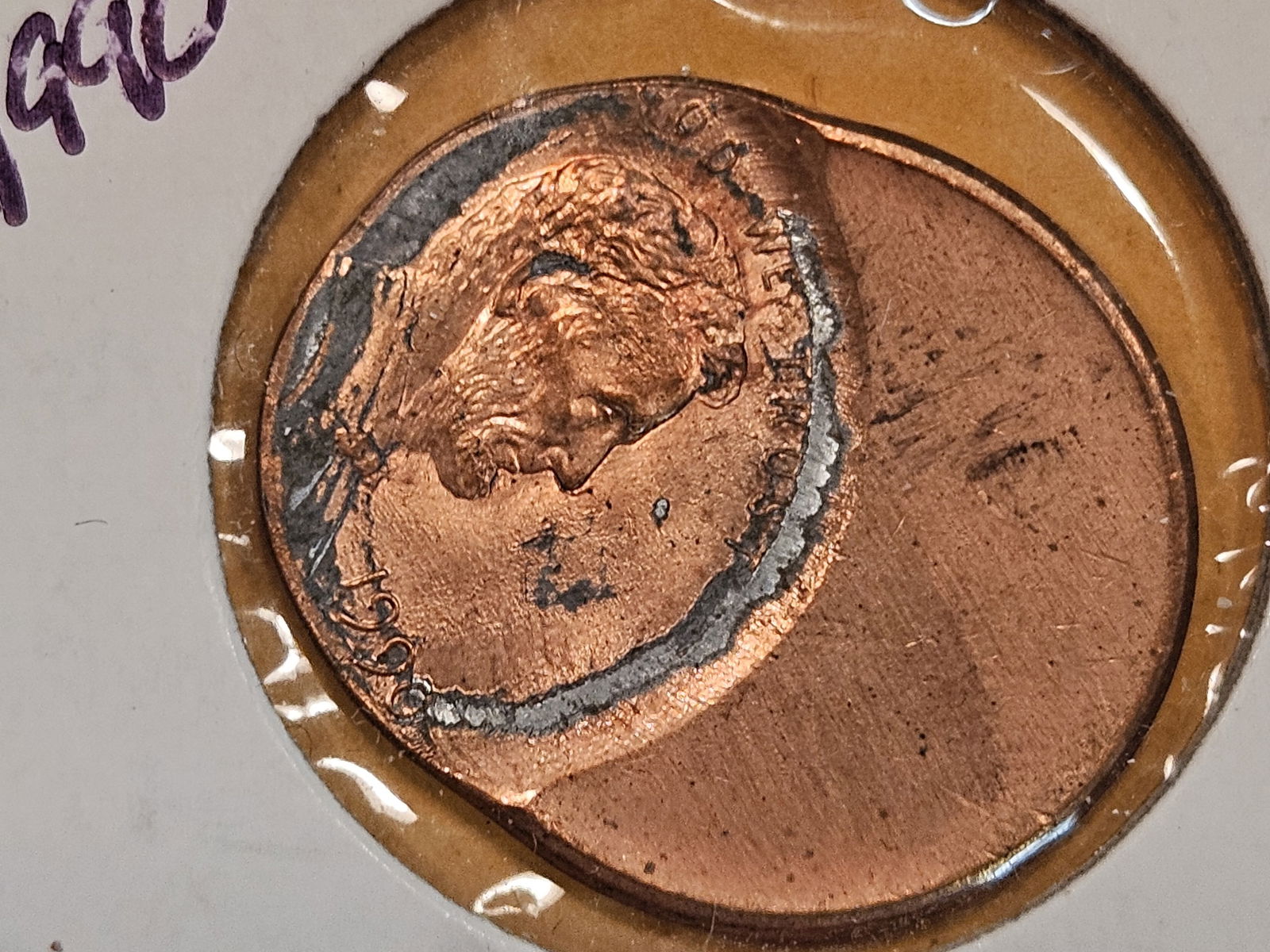MINT ERROR! Brilliant Uncirculated 1990 Lincoln Cent (1 of 3)
