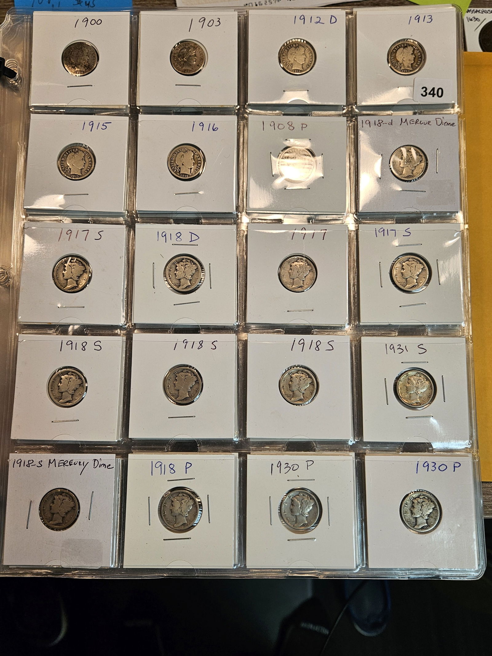 GREAT Collection of Silver Dimes and Quarters (1 of 13)