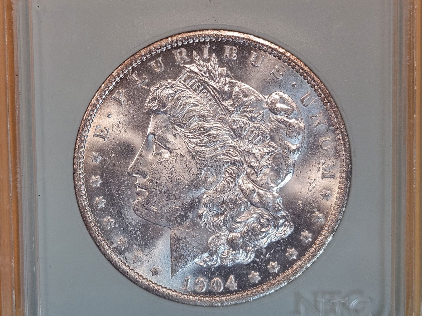 Brilliant Uncirculated plus 1904-O Morgan Dollar (1 of 6)
