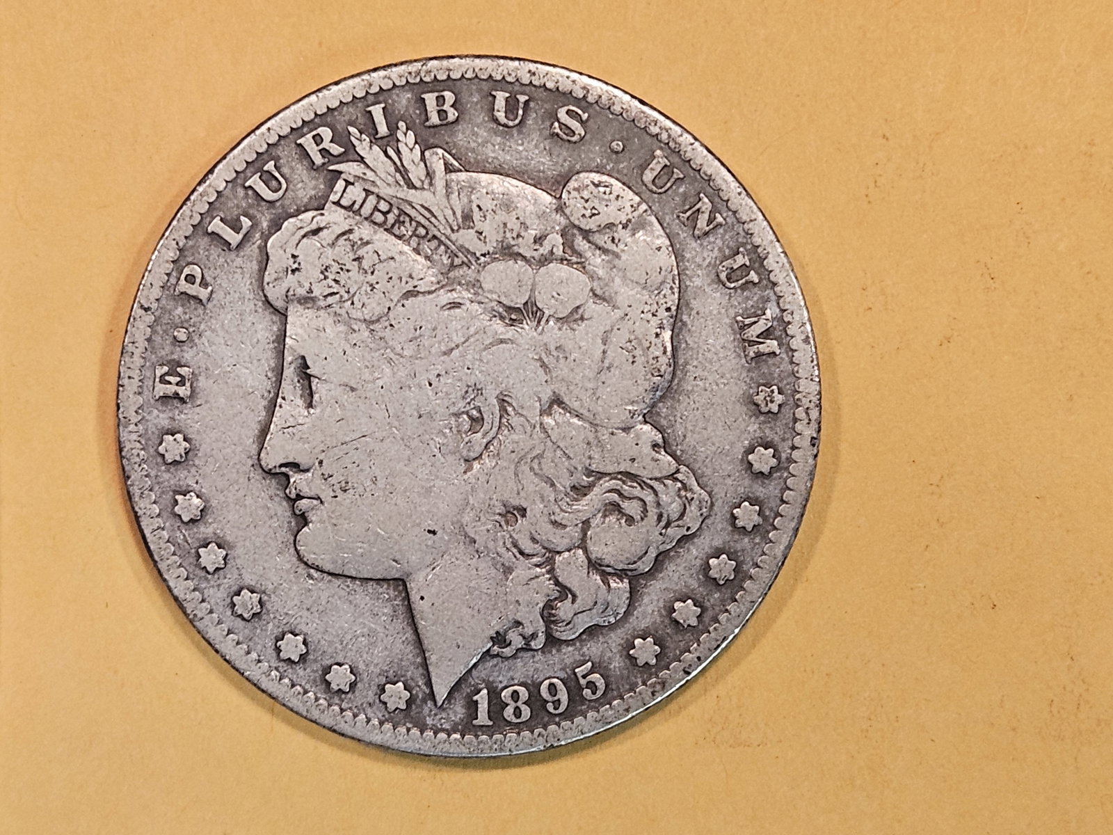 ** KEY DATE ** 1895-S Morgan Dollar in Very Good: Another very tough KEY DATE coin!