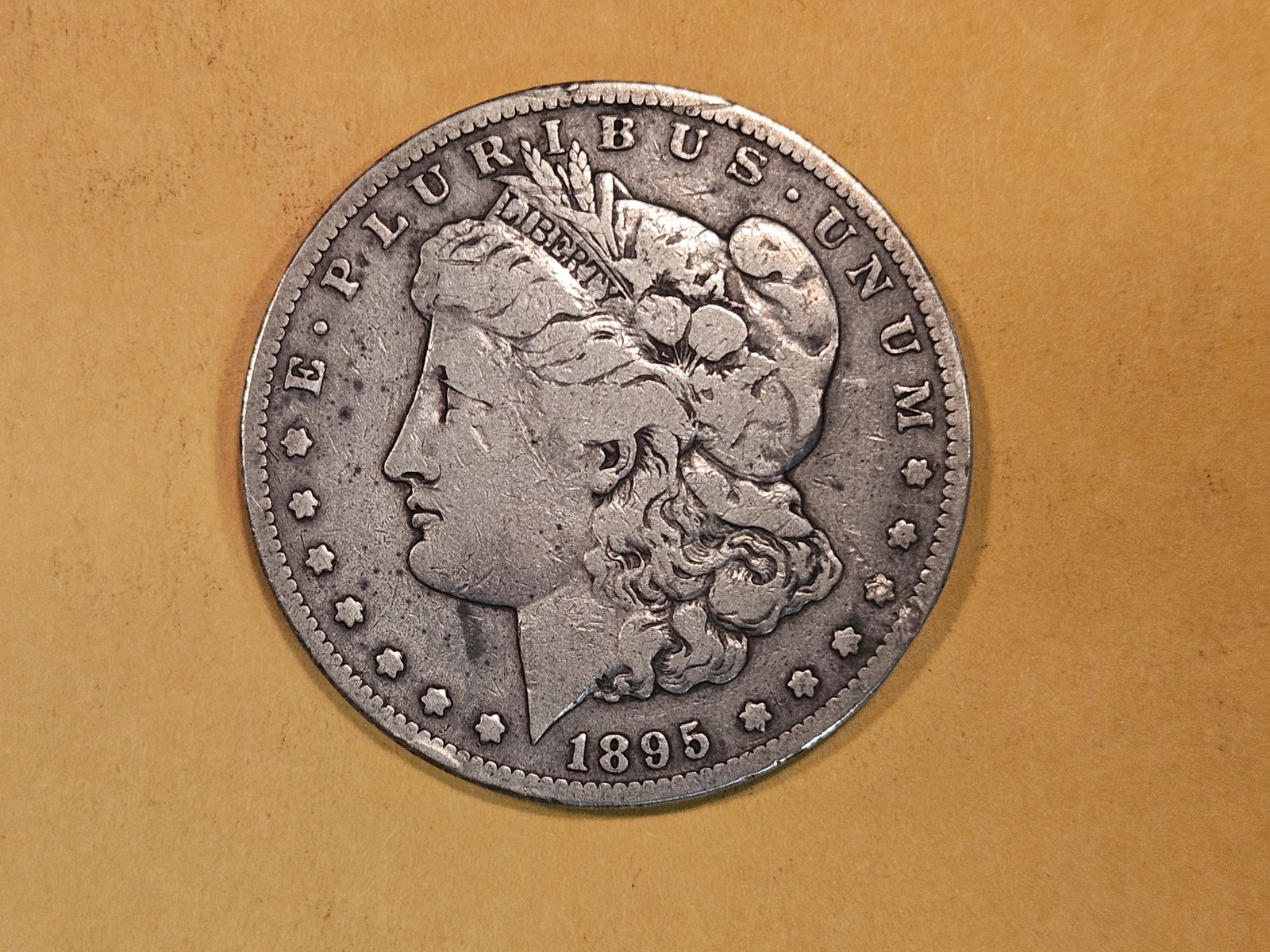 ** KEY DATE ** 1895-S Morgan Dollar in Fine: Another very tough KEY DATE!
