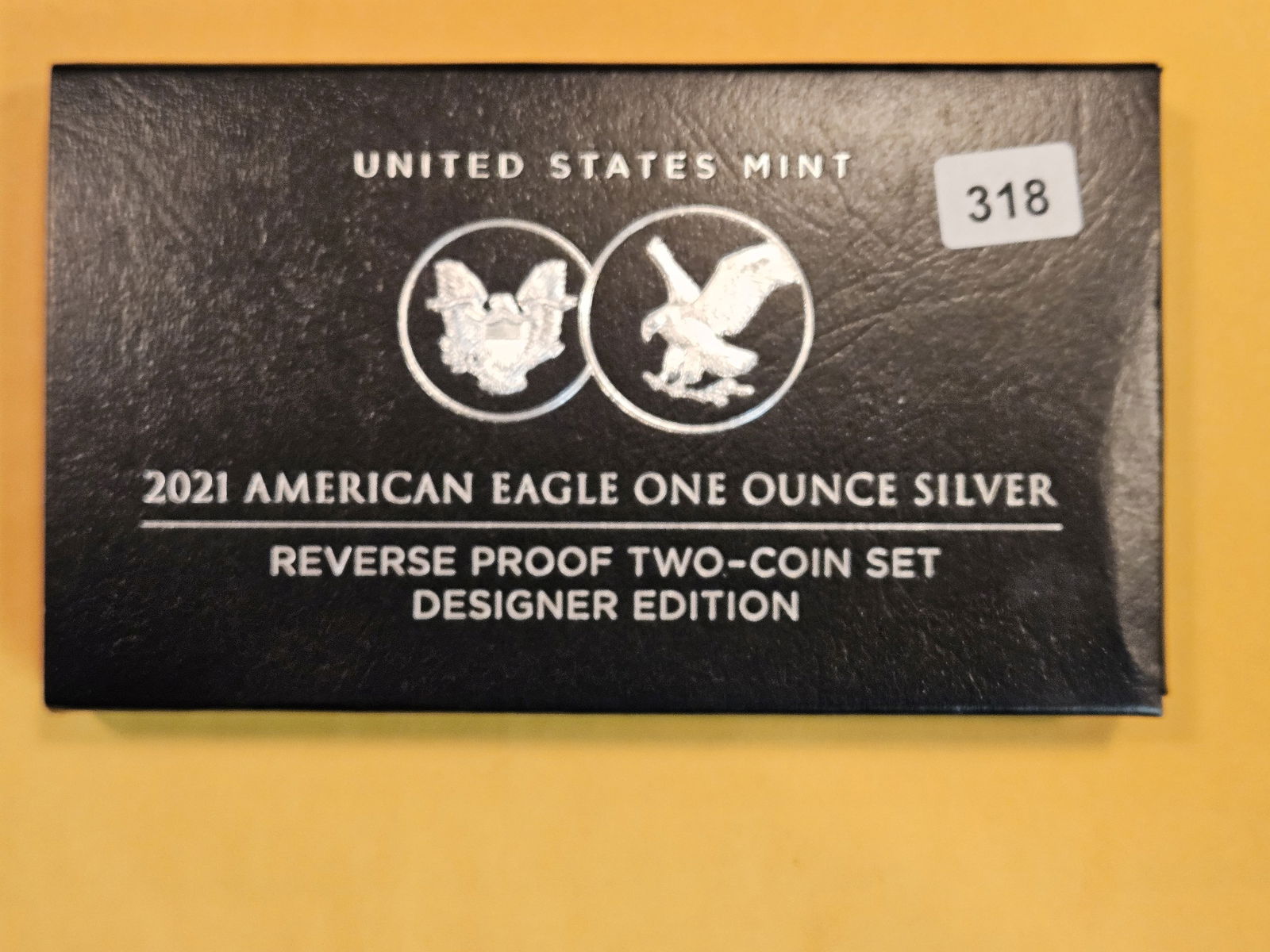 2021 American Eagle 2-coin Silver Reverse Proof Set Designer Edition (1 of 5)