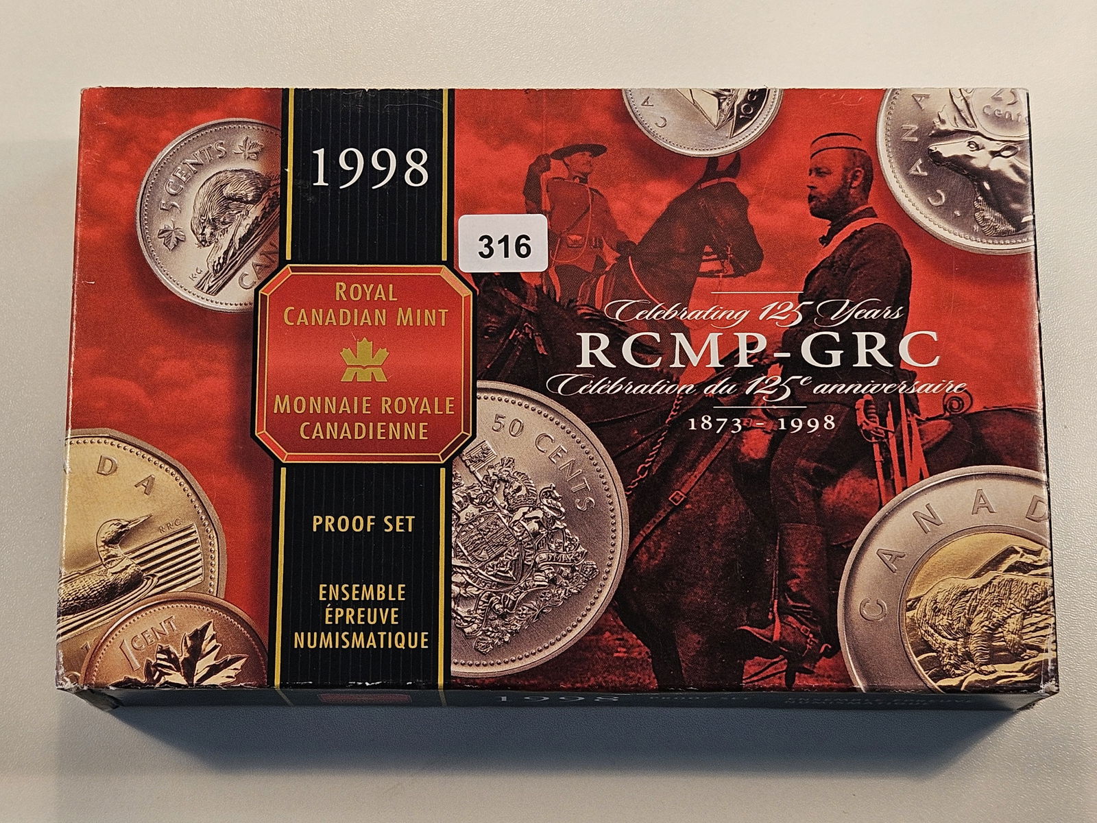 Royal Canadian Mint 1998 Silver Proof Set (1 of 3)