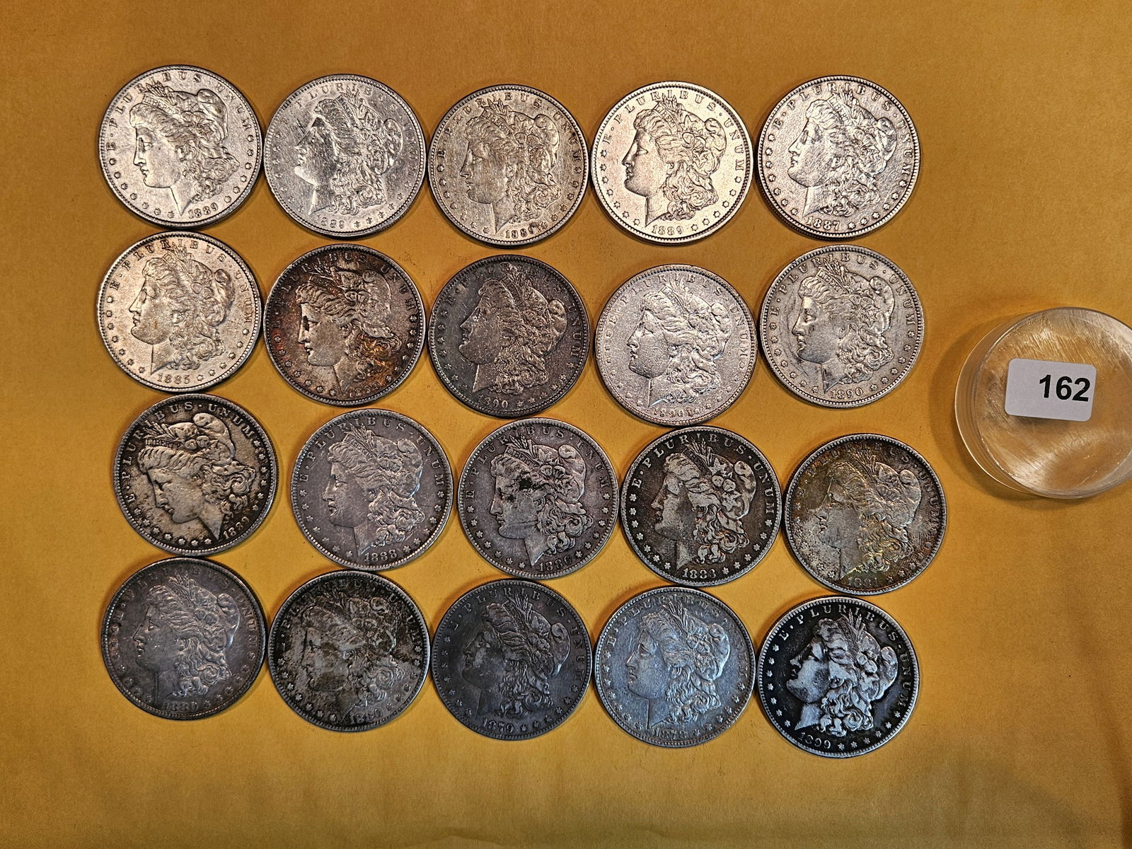 ** FULL ROLL ** Twenty Morgan Silver Dollars (1 of 5)