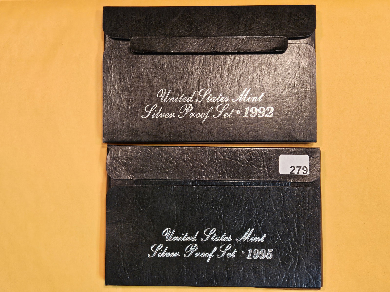 1992 and 1995 US SILVER Proof Sets (1 of 1)
