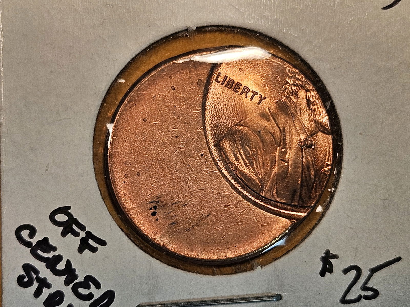 MINT ERROR! Brilliant Uncirculated 2000 Lincoln Cent (1 of 3)
