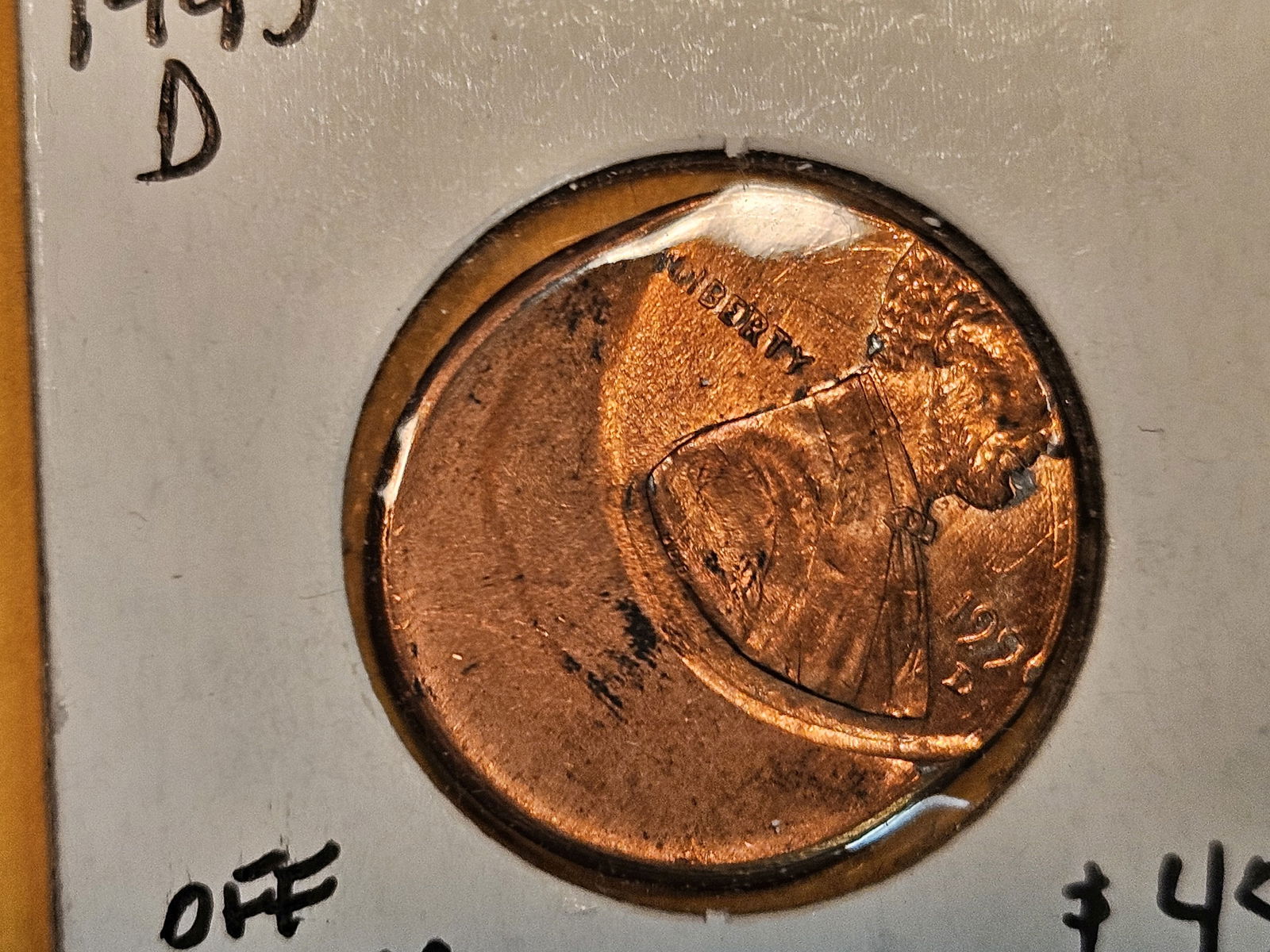 MINT ERROR! Brilliant Uncirculated 1995-D Lincoln Cent (1 of 3)