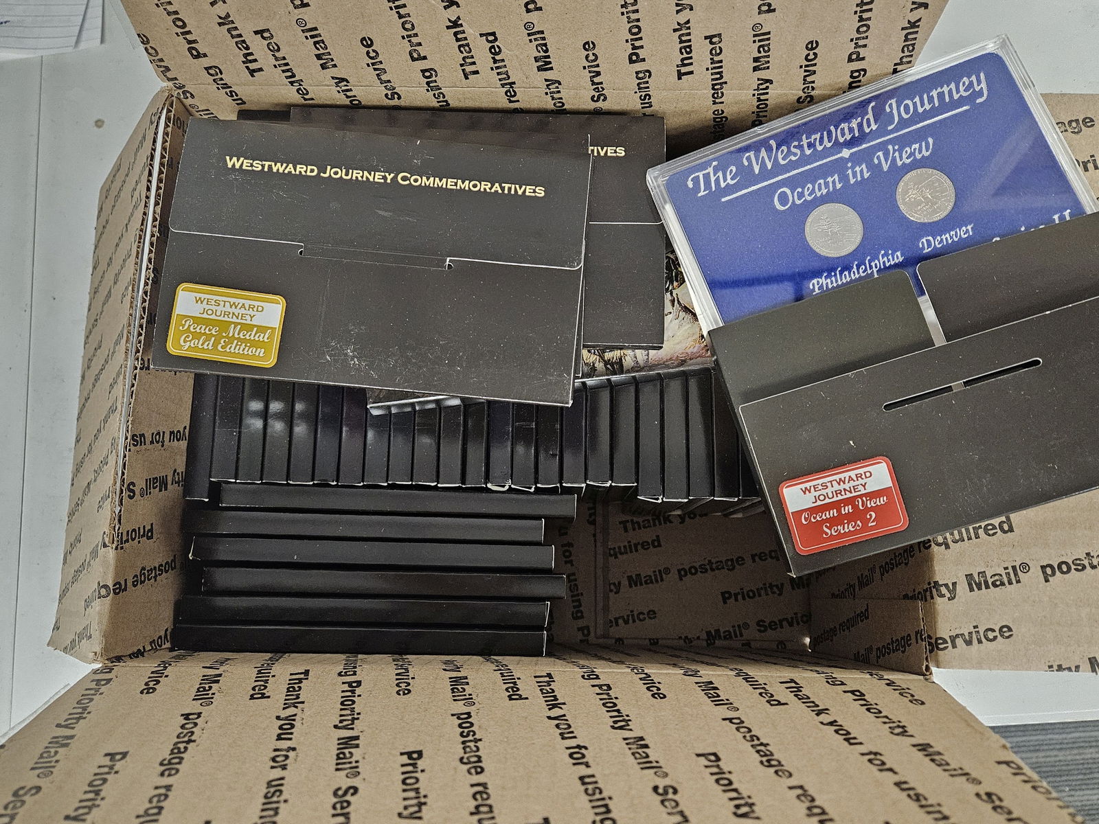 FORTY US Westward Journey Nickel Sets (1 of 2)