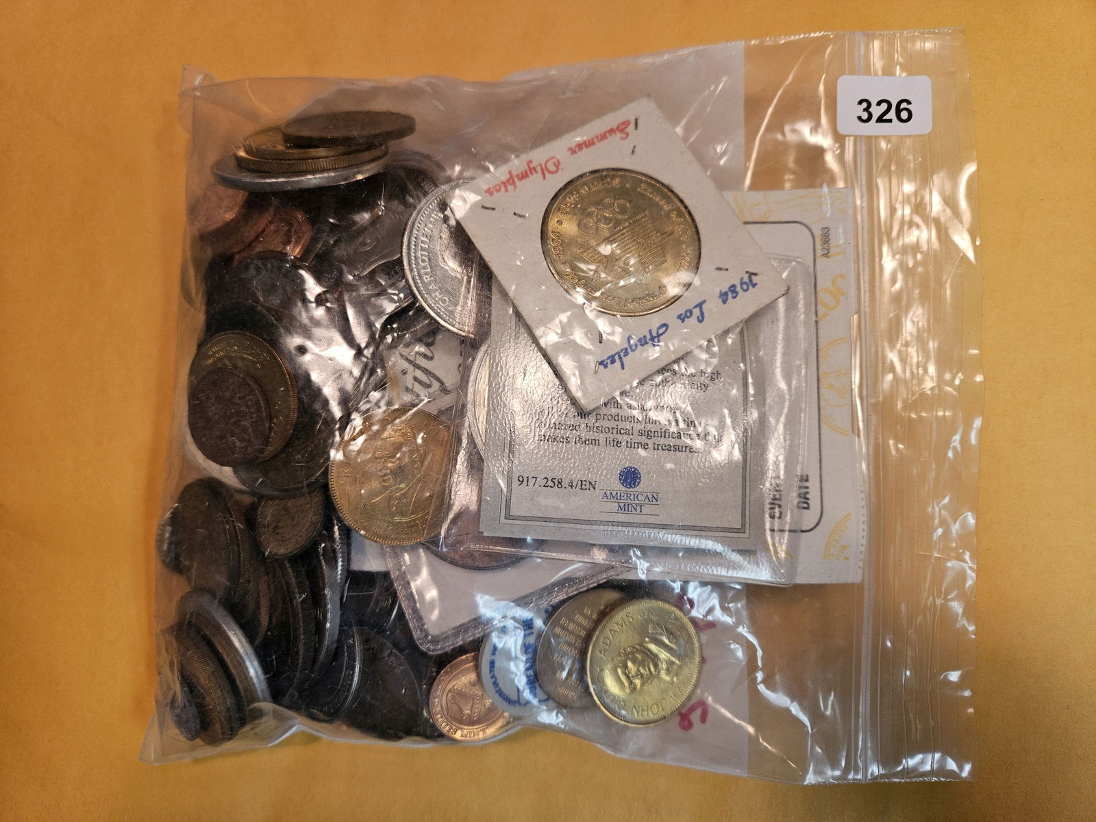 TWO more Pounds of mixed Exonumia: Tokens, medals and more…..OH MY!