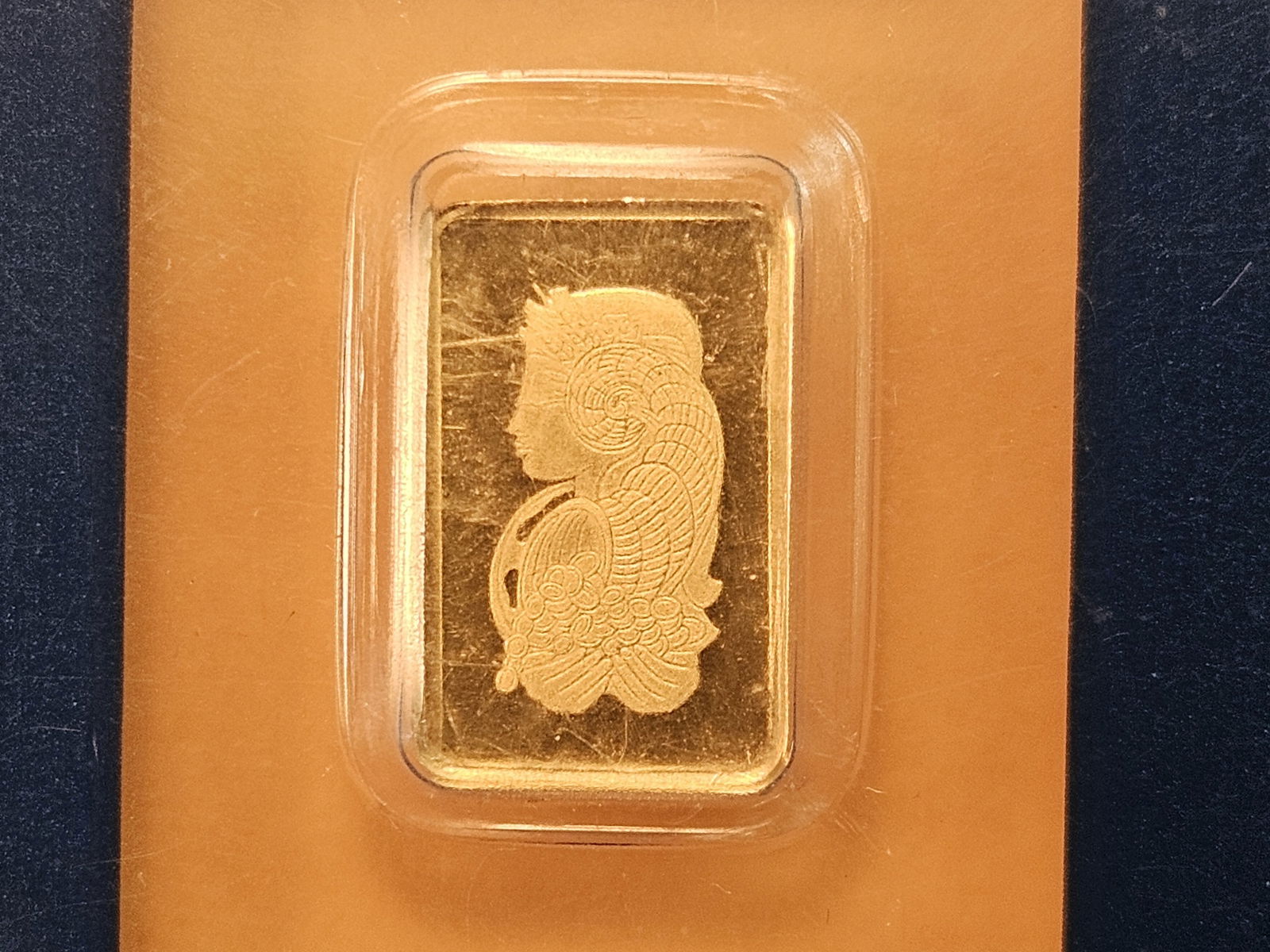 GOLD! PAMP SUISSE One Gram .999 Fine Gold bar (1 of 4)
