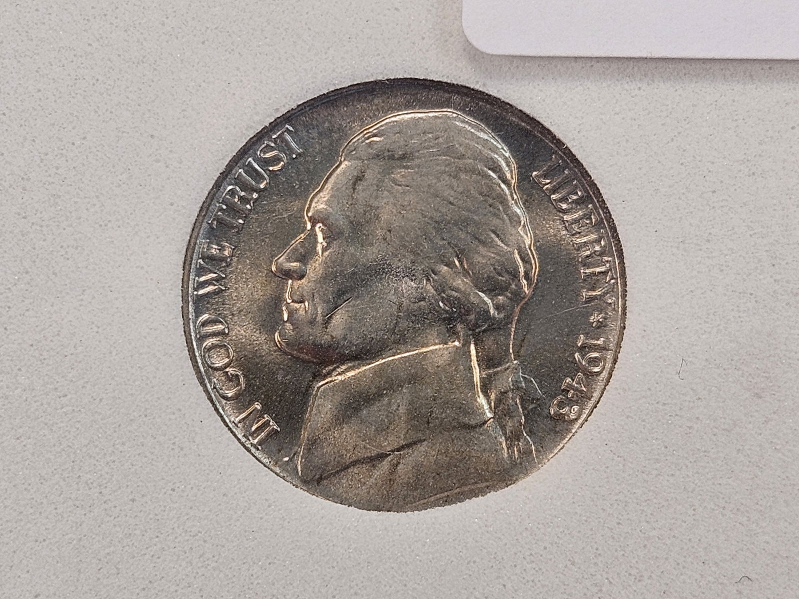 VARIETY! PCI 1943-D Wartime Silver Jefferson Nickel in Mint State 66 Full Steps (1 of 5)