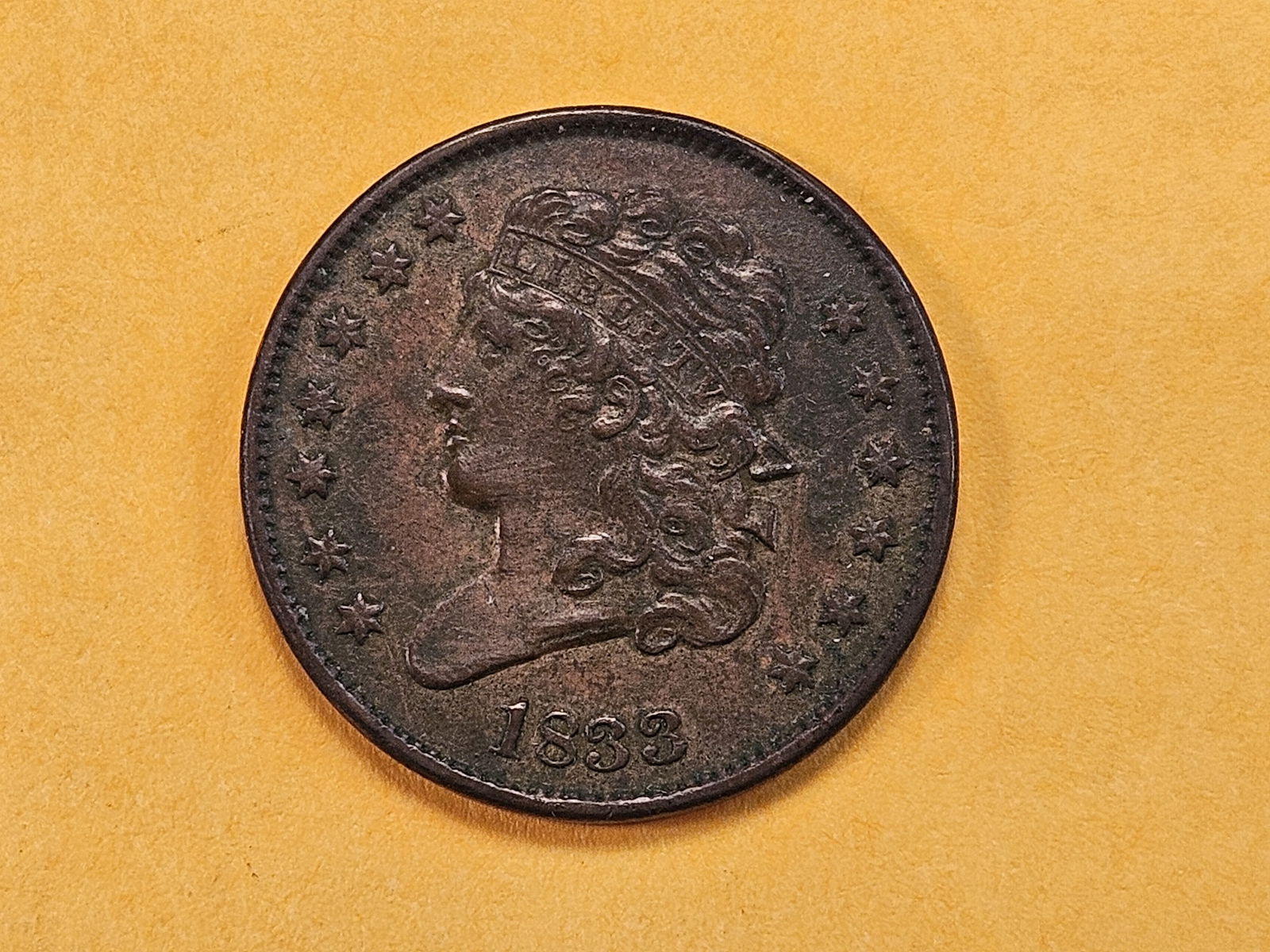 Better Grade 1833 Classic Head Half Cent (1 of 4)