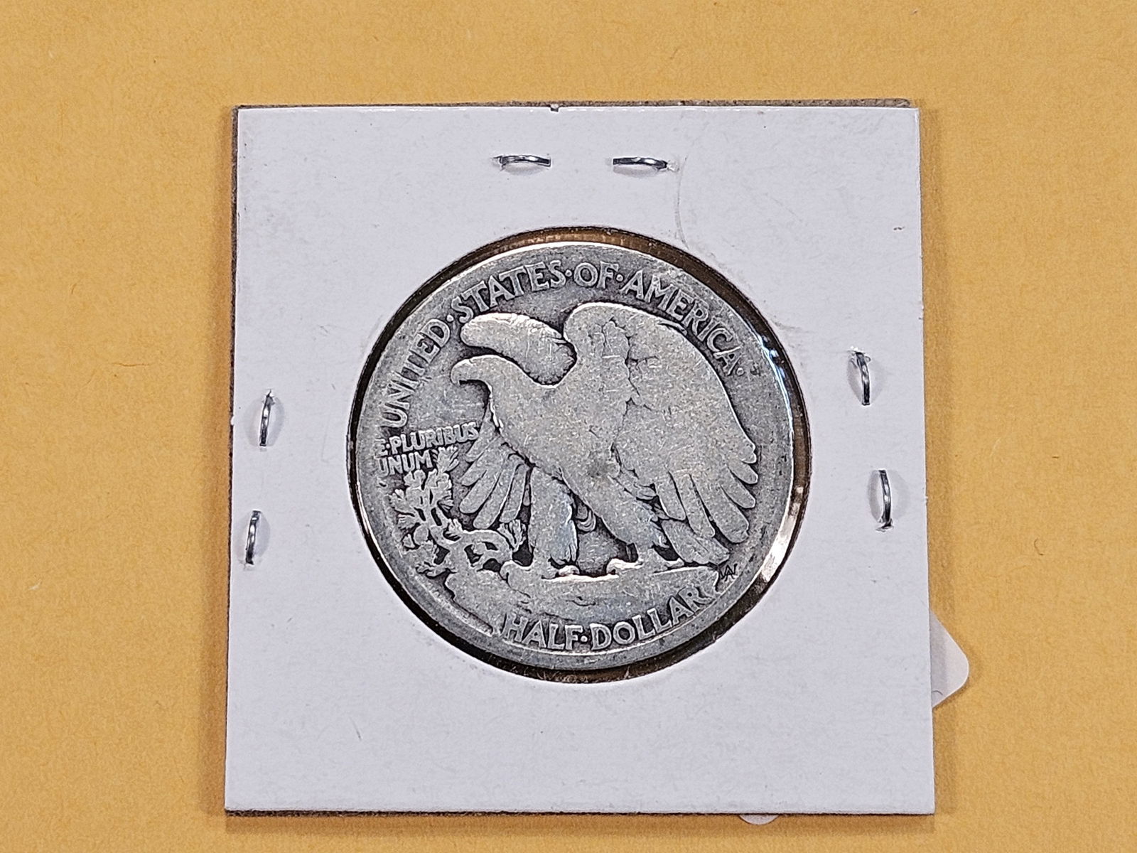 Semi-Key Date 1916-D Walking Liberty Silver Half Dollar - 3