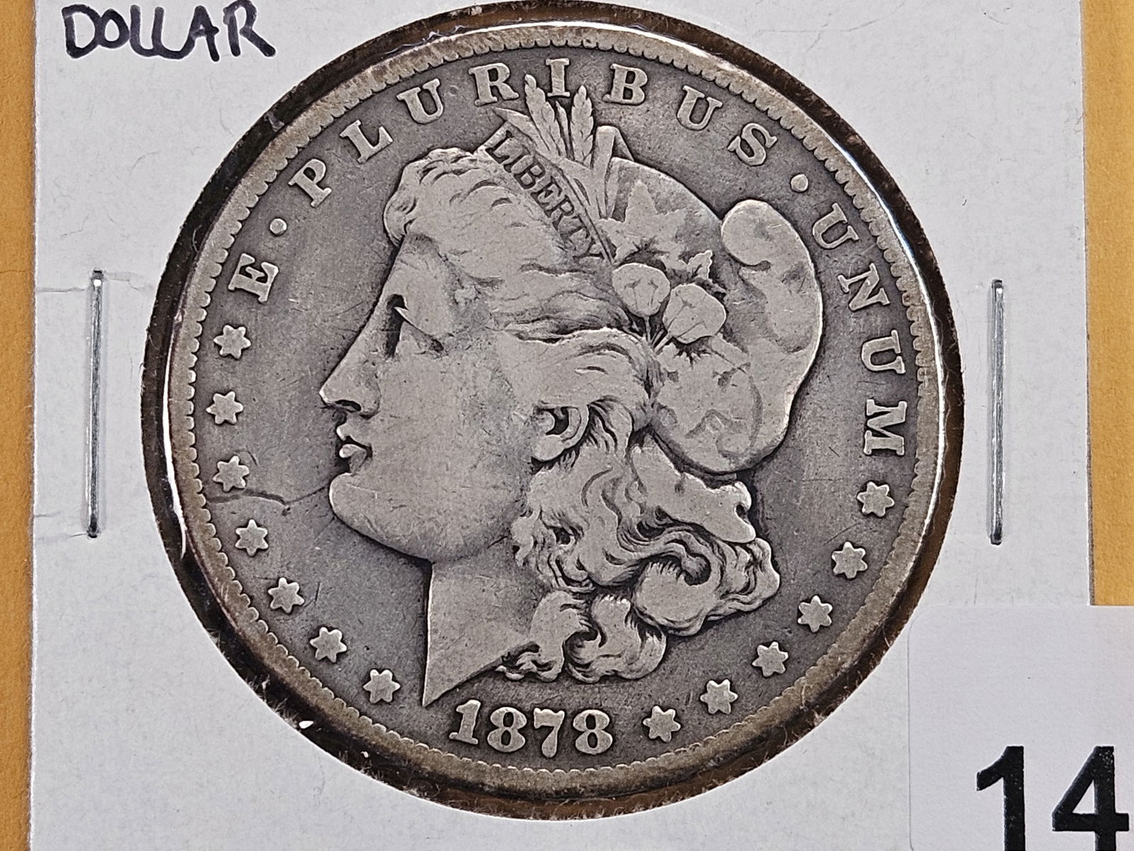 KEY DATE! 1878-CC Morgan Silver Dollar (1 of 4)