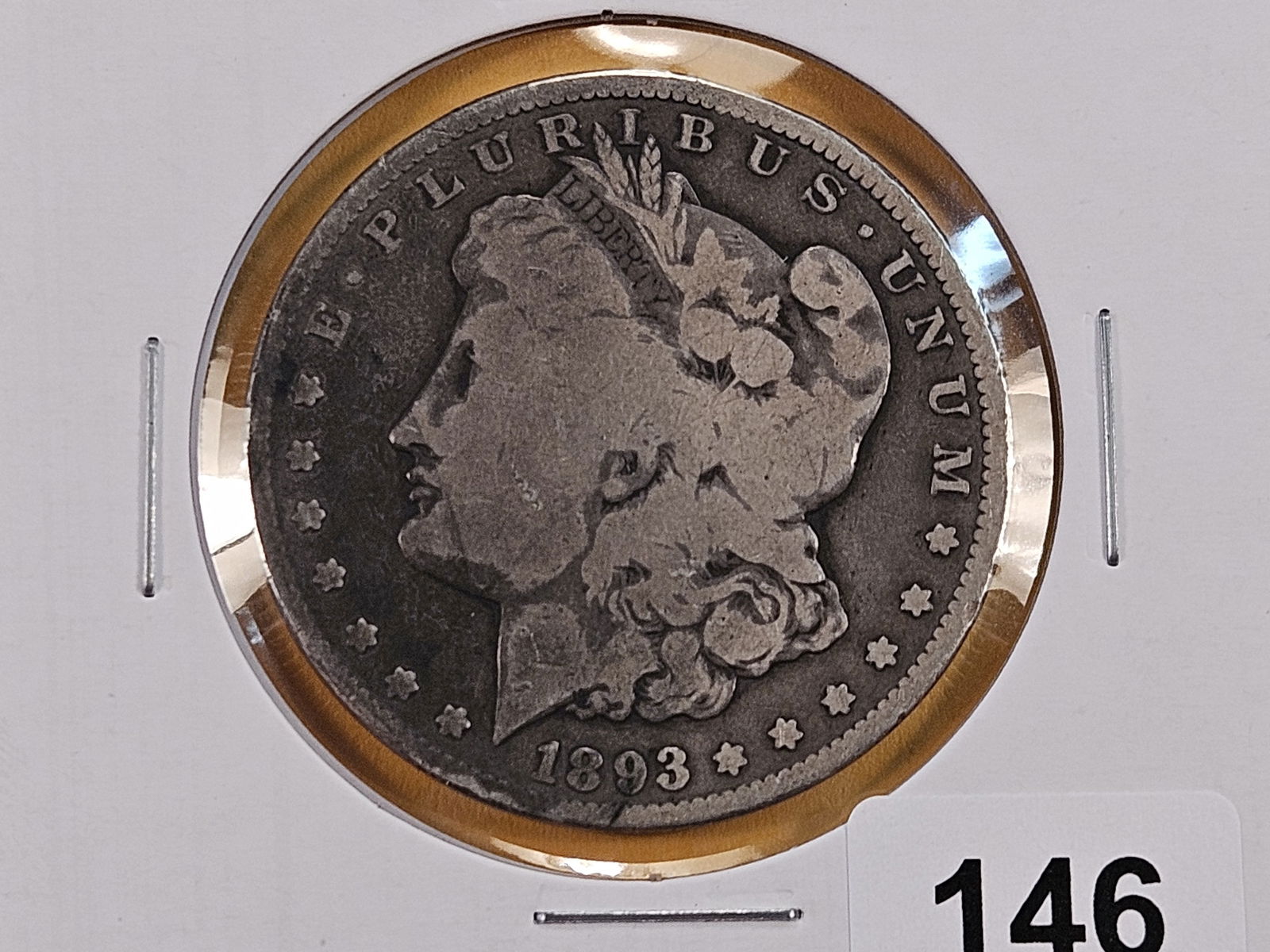 KEY DATE! 1893-CC Morgan Silver Dollar (1 of 4)
