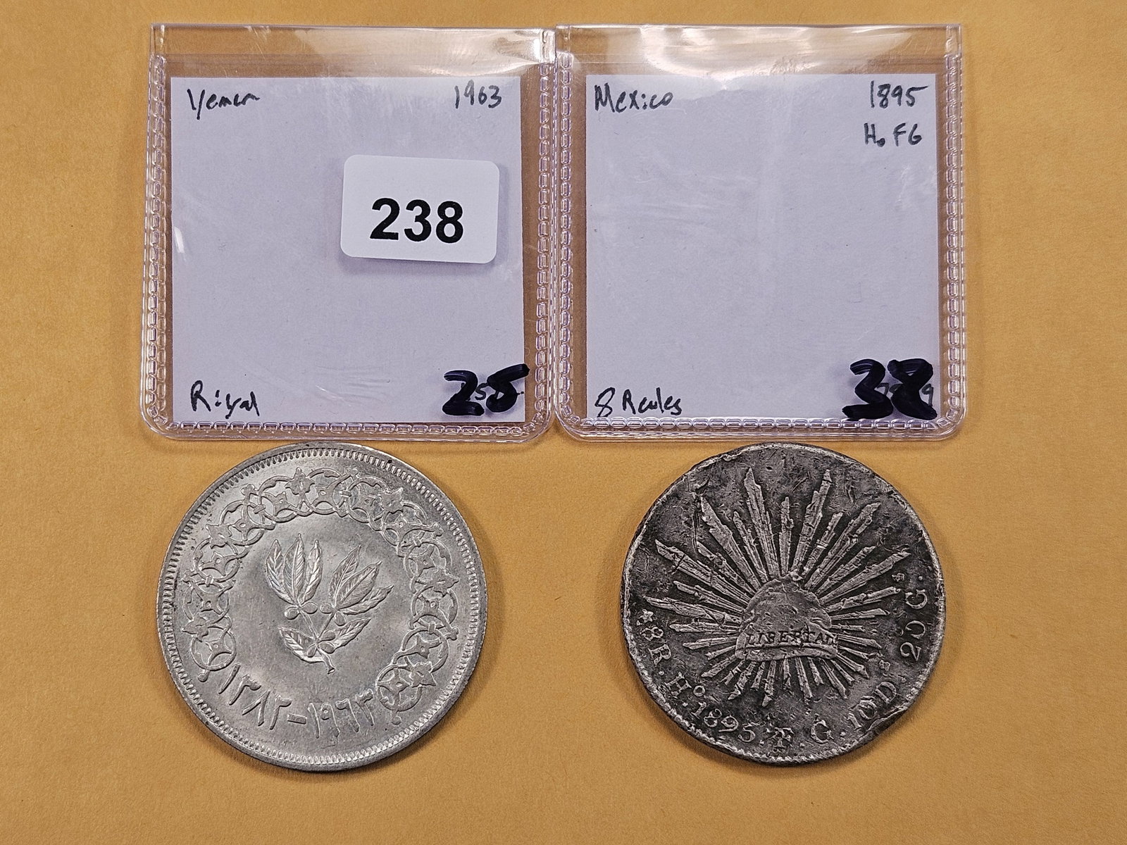 Two Foreign Silver Coins (1 of 6)