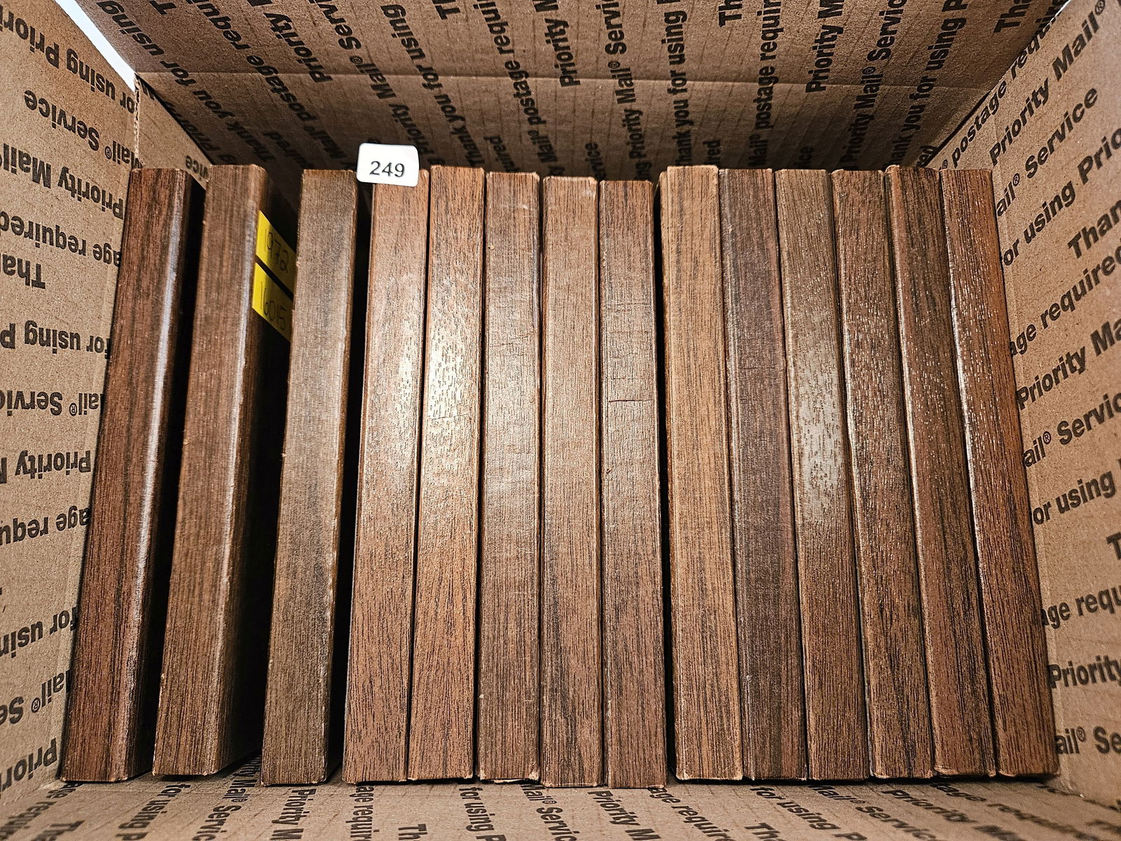 Fourteen Mixed Brown Box Proof Silver Eisenhower Dollars: Ships separately in Flat Rate Medium Box 