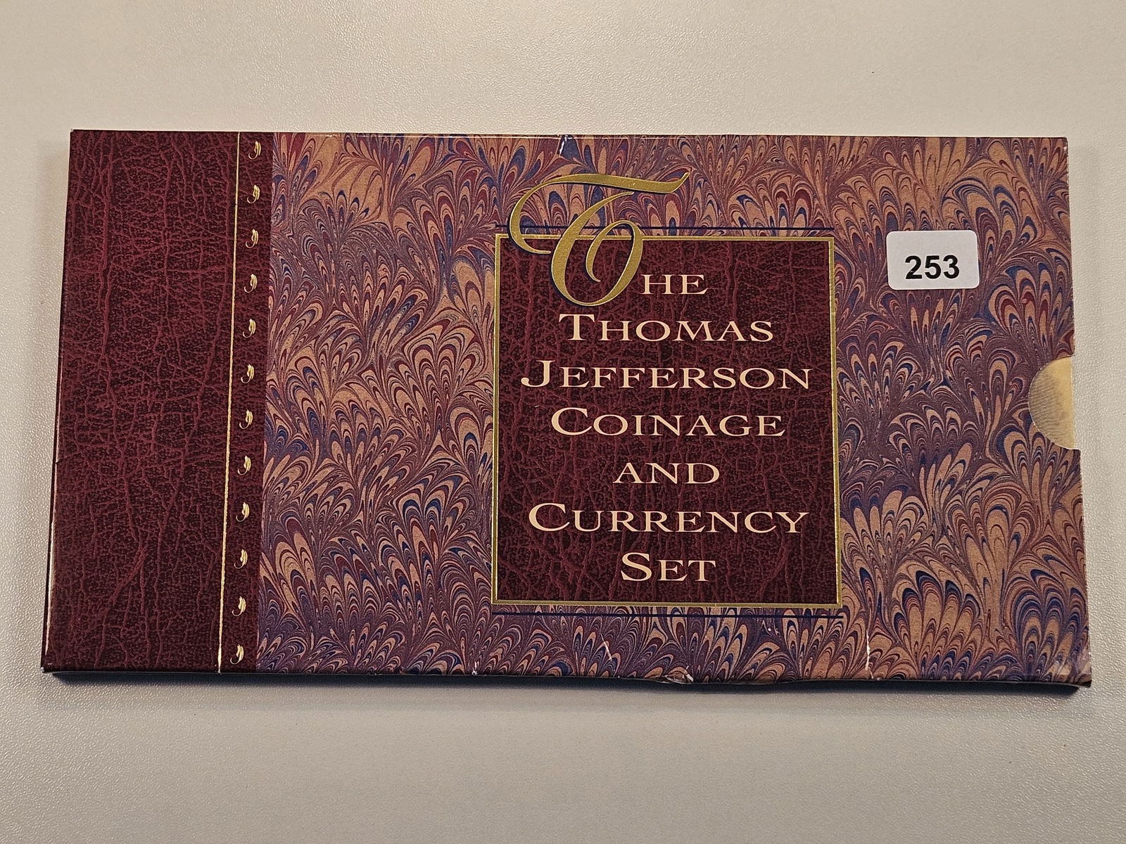 The Thomas Jefferson Silver Coinage and Currency Set: Includes 1993 Silver Dollar, 1994 Nickel and Series 1976 Crisp UNC Two Dollar Notes 