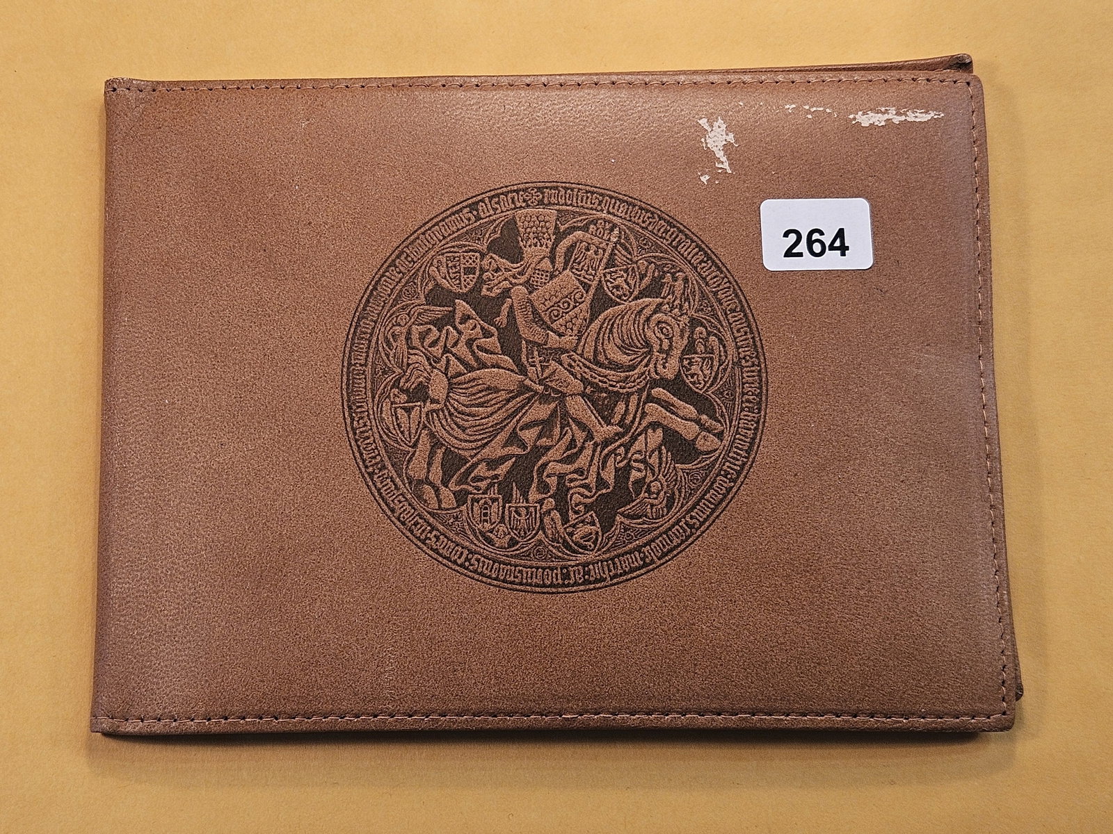 1965 Austrian Silver Proof Set: In cool leather holder 