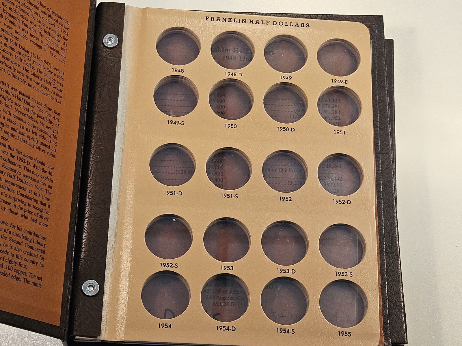 Four Lightly Used Empty Dansco Albums - 5