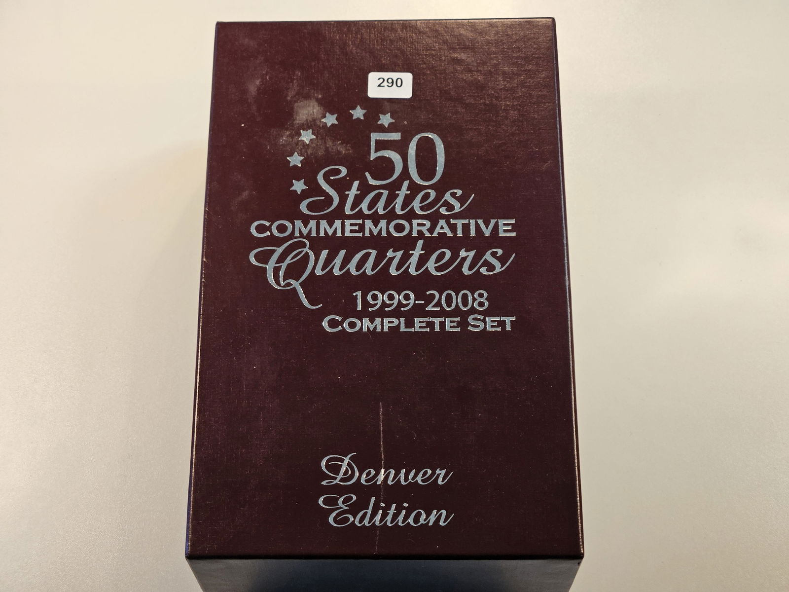 Philadelphia Edition Fifty States Commemorative Quarters Collectors Box: Includes Nine State Quarter Sets, 1999 through 2008, missing the 2007 