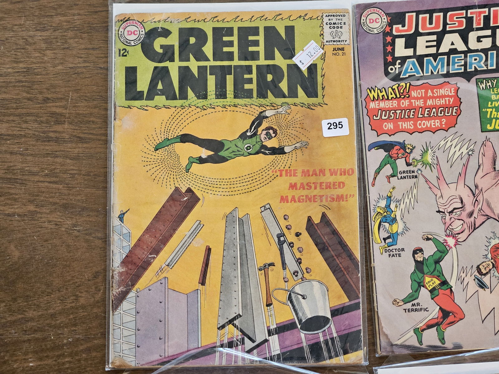 COMIC BOOKS! Five Silver Age DC 12 Cent Comics - 2