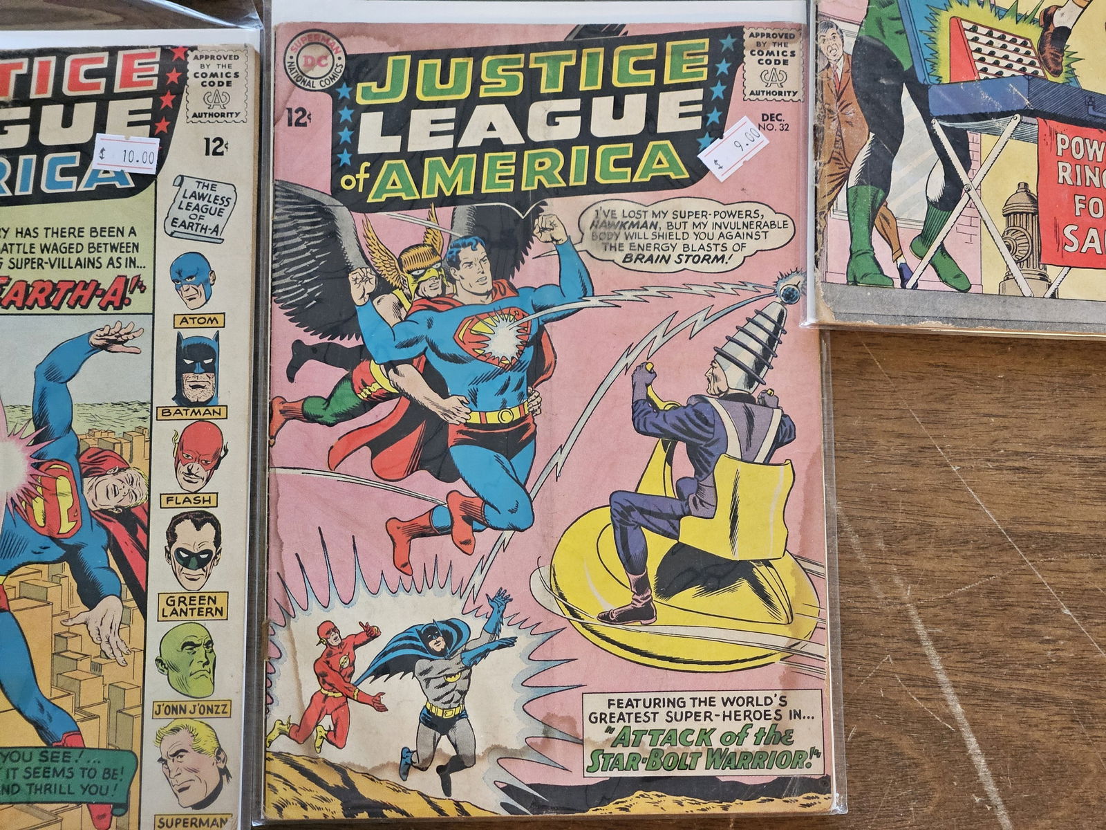 COMIC BOOKS! Five Silver Age DC 12 Cent Comics - 5