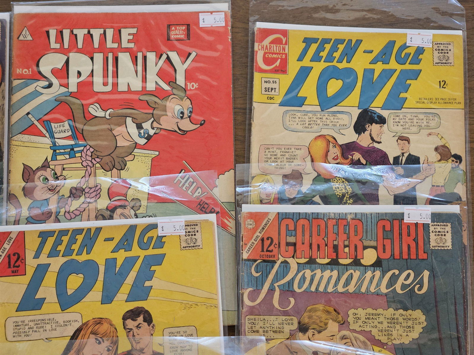 COMIC BOOKS! Ten mixed 10 and 12 Cent Comics - 3