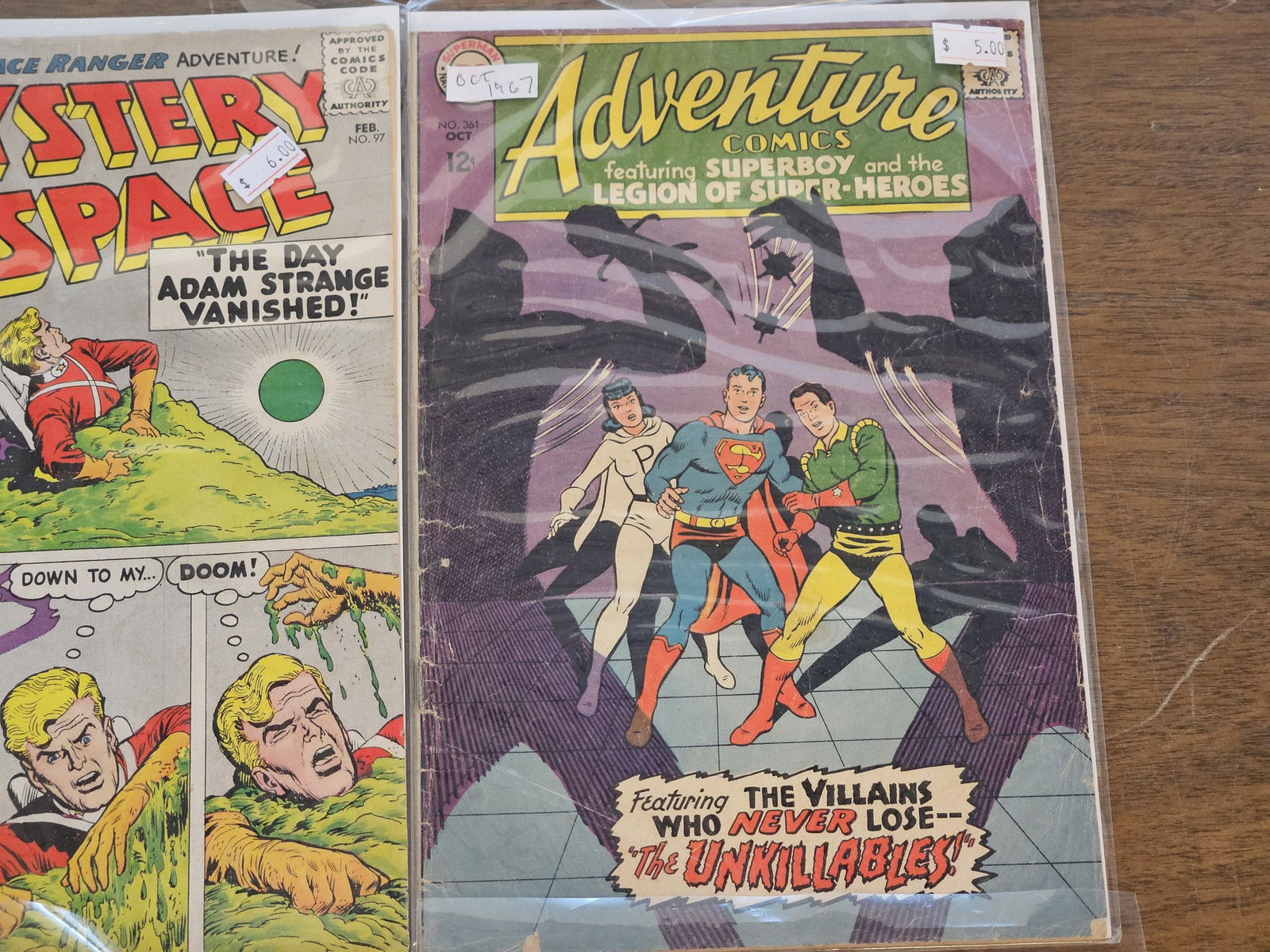 COMIC BOOKS! Six Silver Age DC 12 Cent Comics - 4