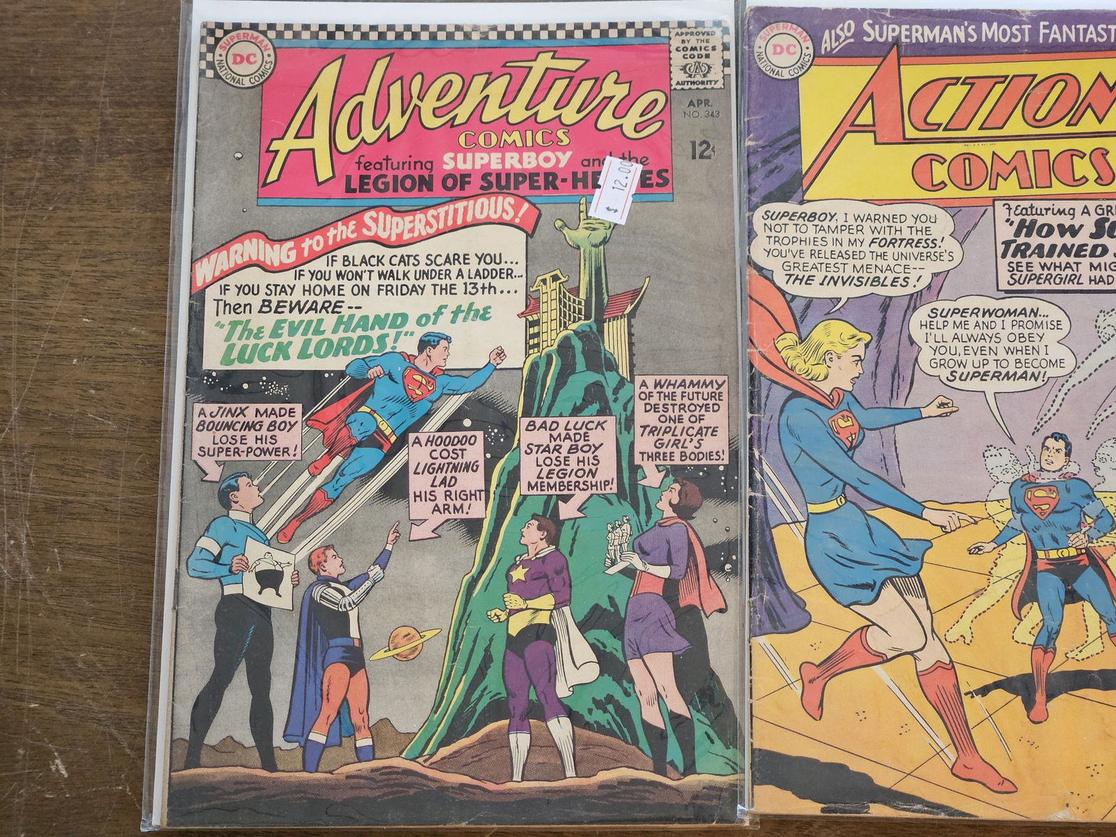 COMIC BOOKS! Six Silver Age DC 12 Cent Comics - 5