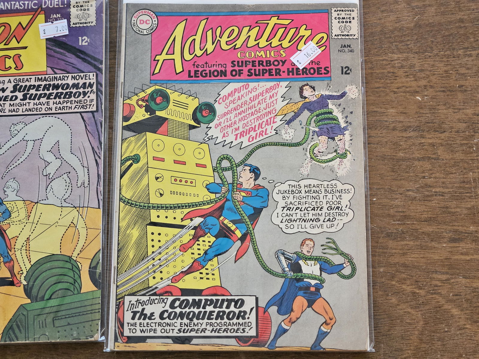 COMIC BOOKS! Six Silver Age DC 12 Cent Comics - 7