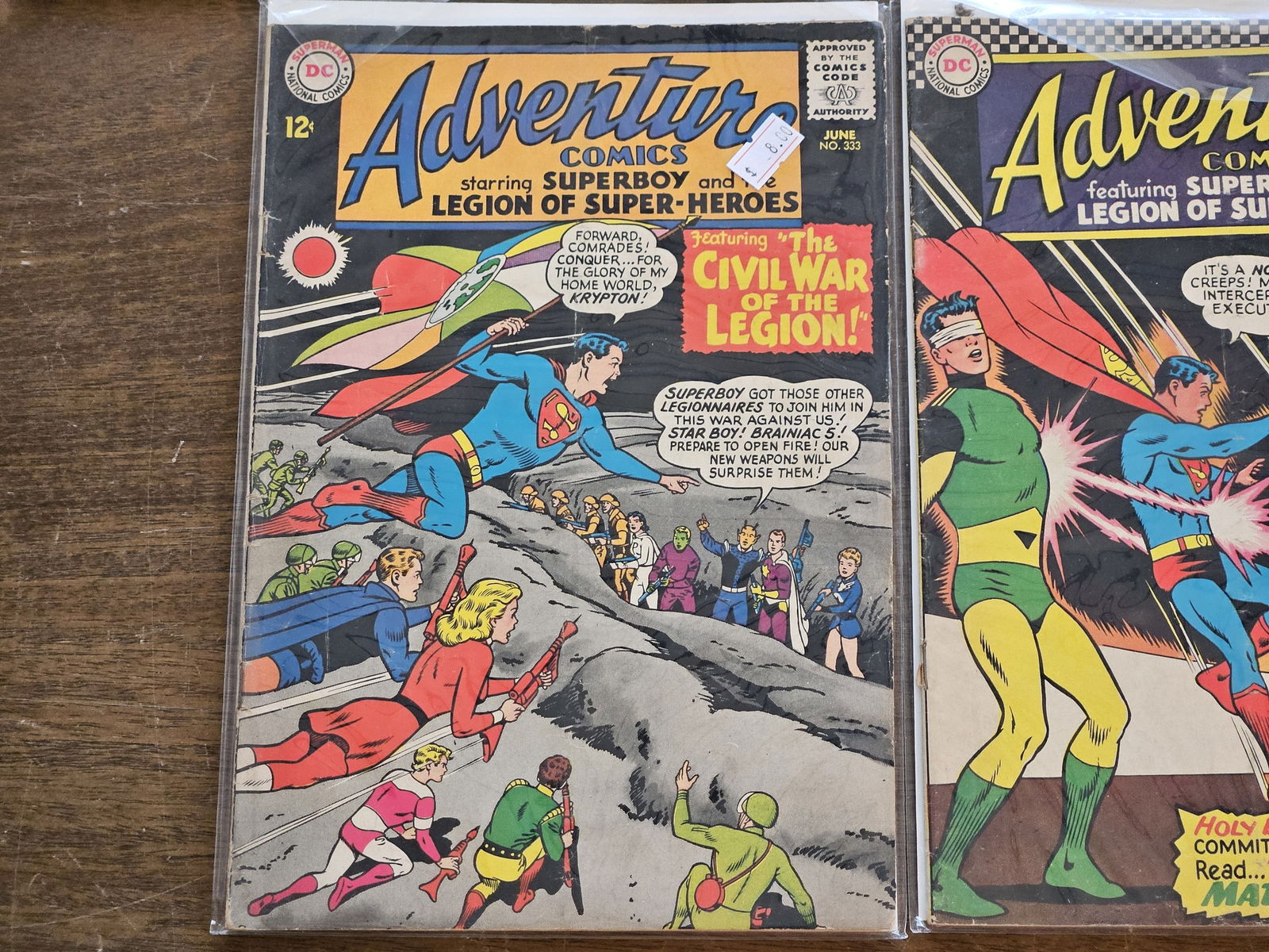 COMIC BOOKS! Five Silver Age DC 12 Cent Comics - 5