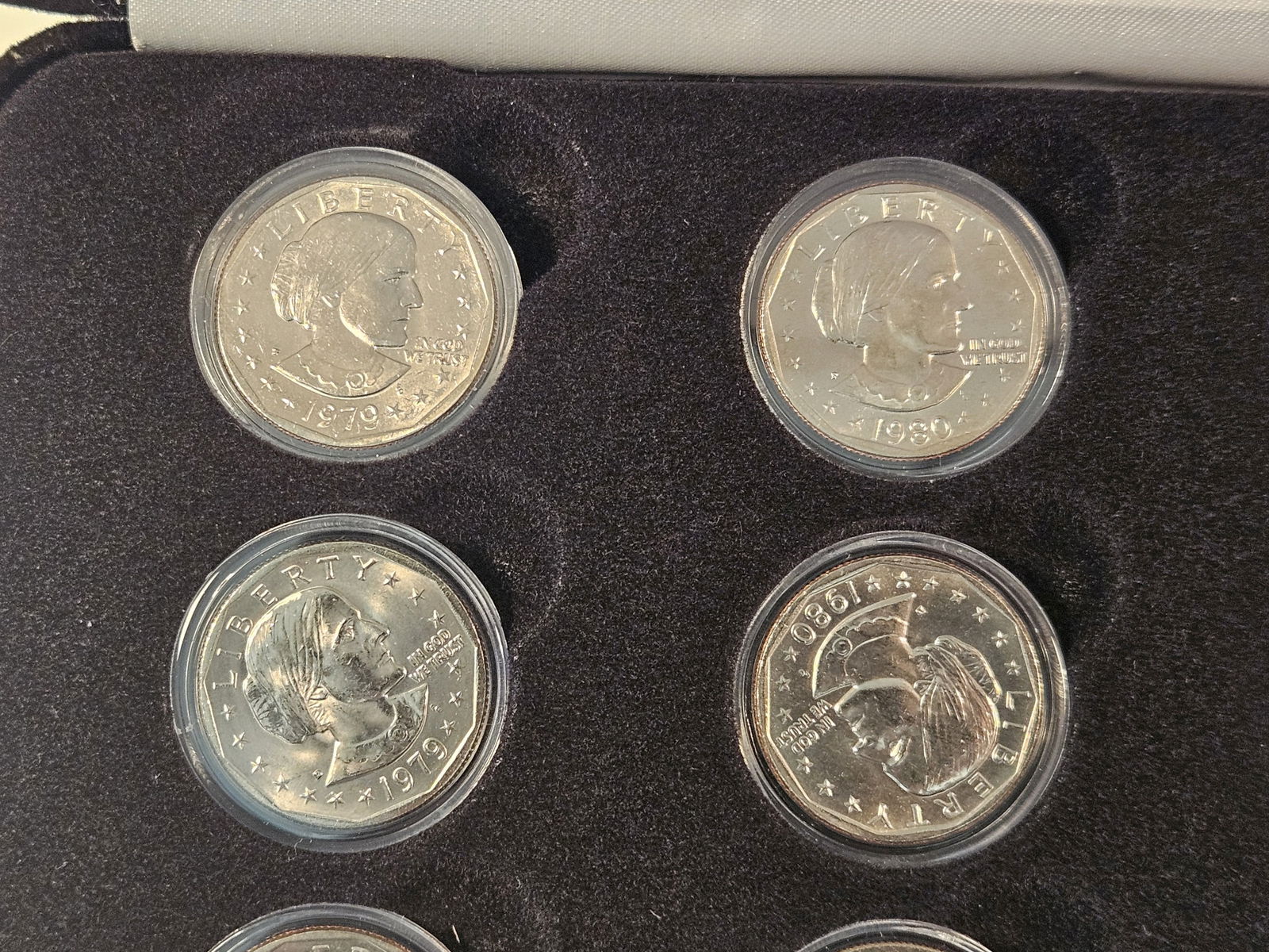 Susan B. Anthony Dollar Set - 2