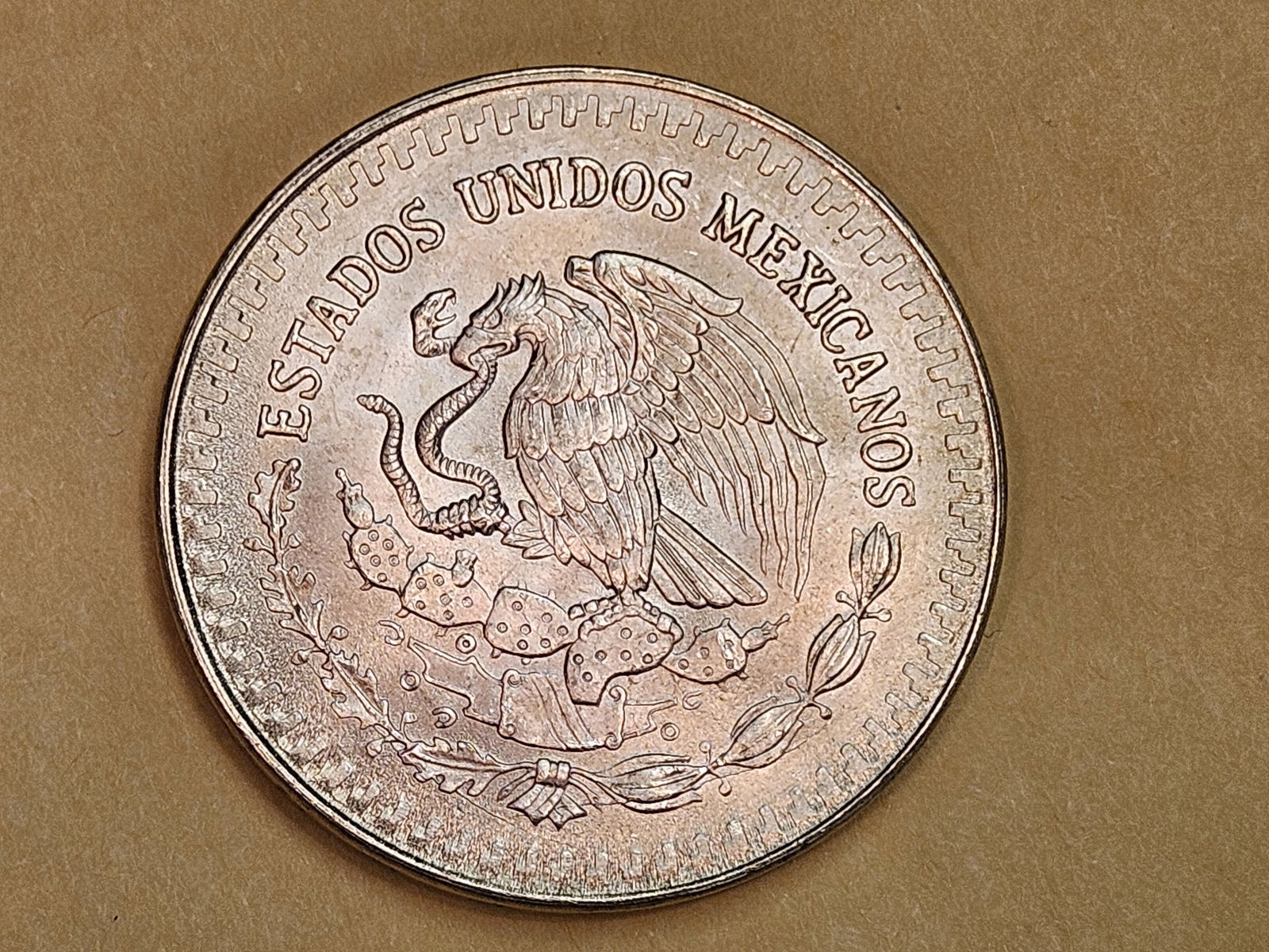 GOLD! GEM Brilliant Uncirculated 1981 Mexico Gold Onza - 7