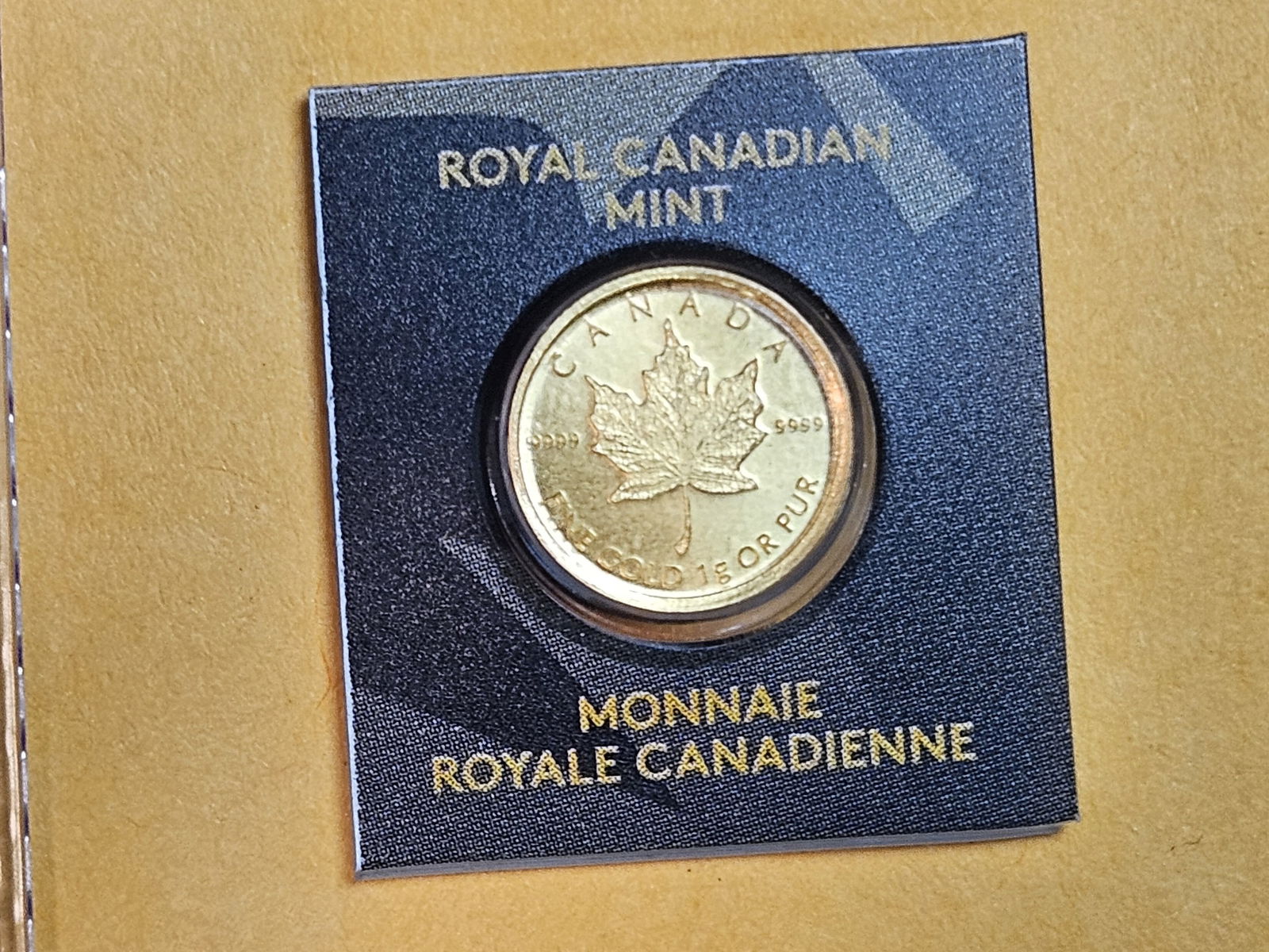 GOLD! GEM Brilliant Uncirculated 2014 Canada GOLD 50 cents (1 of 4)