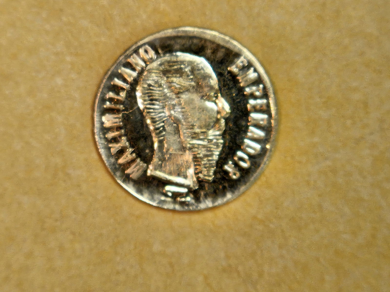 GOLD! GEM Proof Deep Cameo Mexican Wedding Token: Made from 10kt gold 