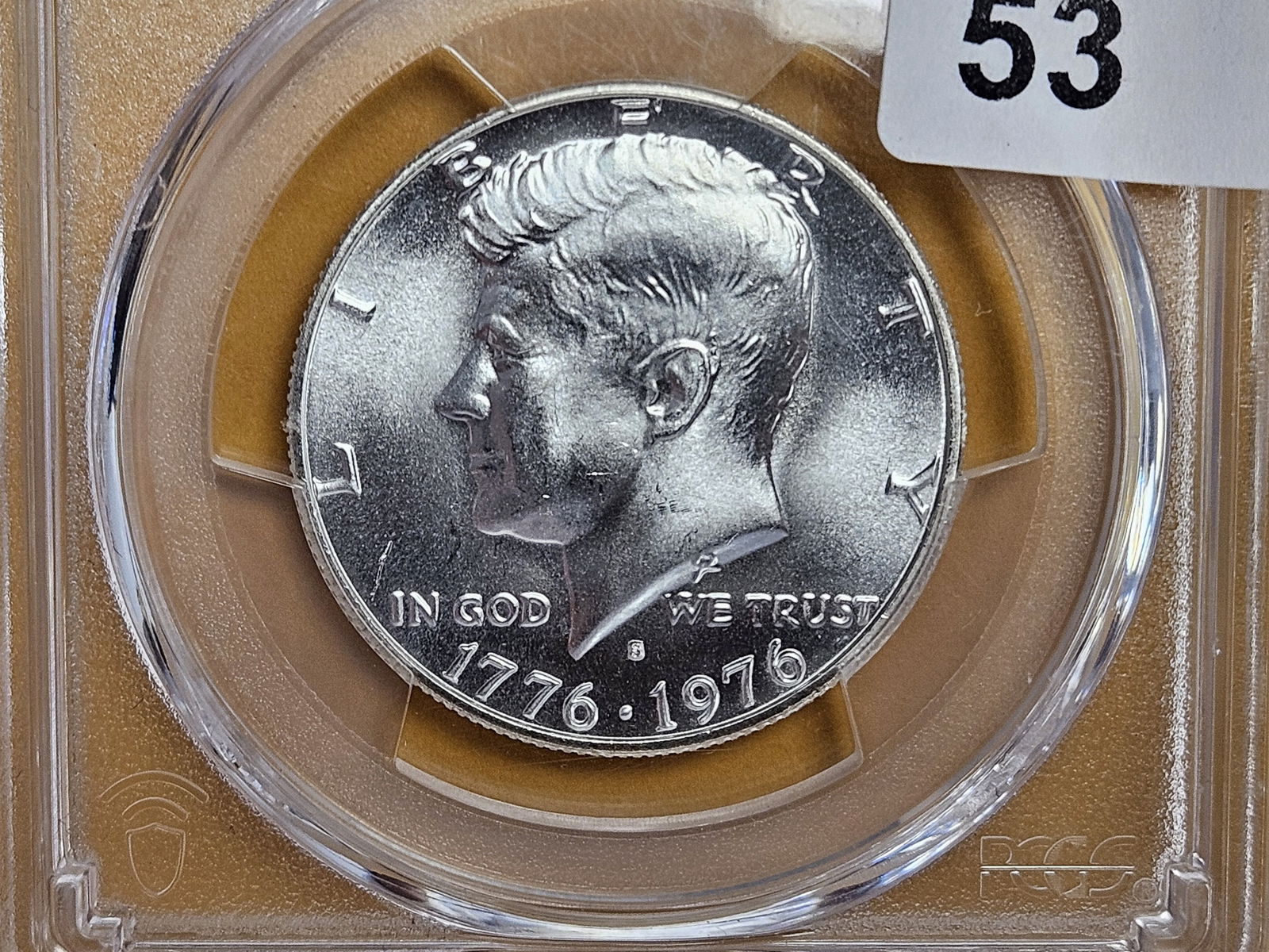 Superb GEM! PCGS 1976-S Silver Kennedy Half Dollar in Mint State 67 (1 of 3)